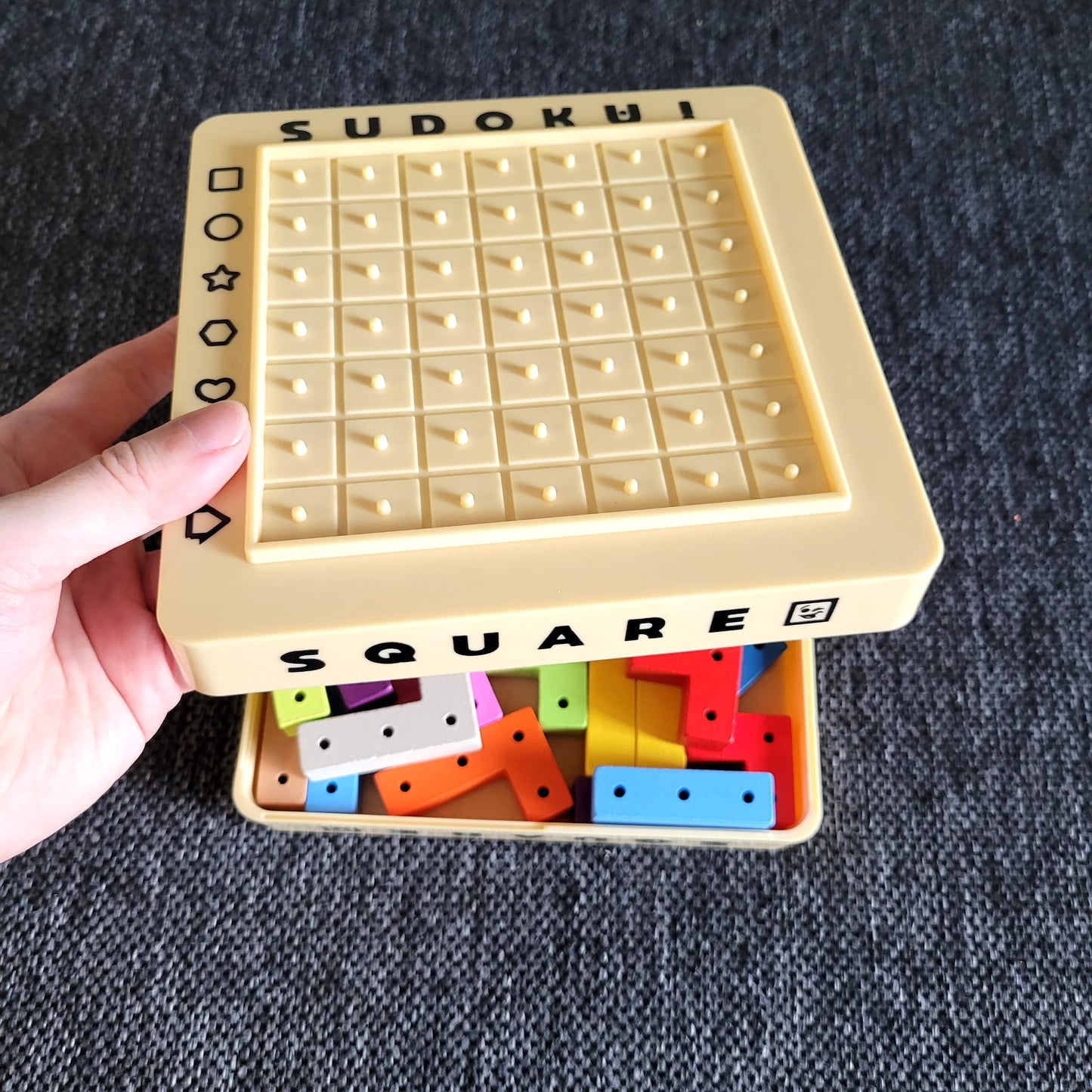 MUKIKIM Sudoku Square – STEM Puzzle Game with 248,832 Solutions, Dice Roll & Strategy Challenge, Race Opponents, Fun Brain Game for Kids & Adults