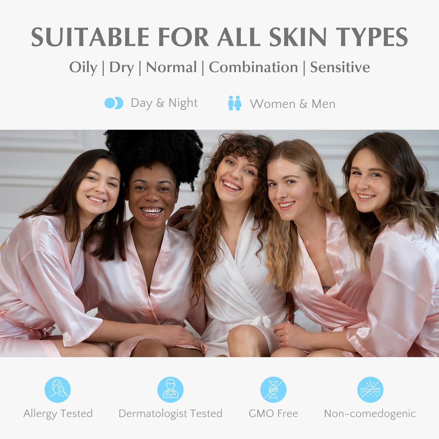 Retinol Anti-Aging Face Moisturizer for Women – Wrinkle Cream, Collagen Repair, Firming & Lifting Neck, 7% Hyaluronic Acid, 1.7 oz