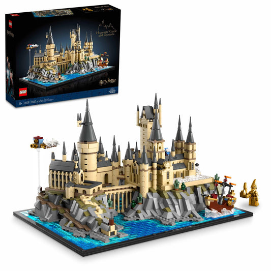 LEGO Harry Potter Hogwarts Castle 76419 Building Set – Collectible Display Model, Recreate Wizarding World Scenes, Gift for Adults