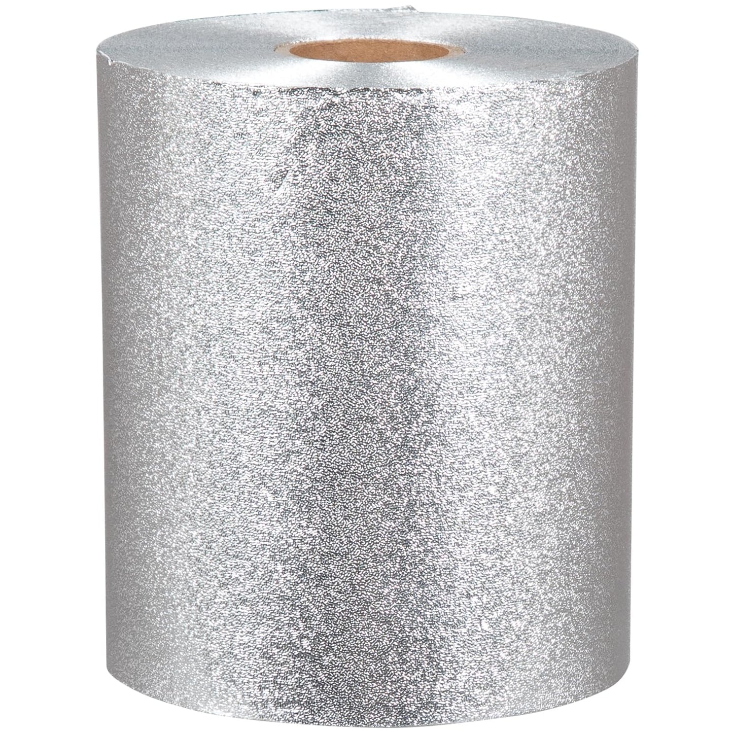 ForPro Expert Embossed Aluminum Foil Roll 320 Ft – Professional Hair Foils for Color, Highlights & Balayage, Medium 5W, Silver