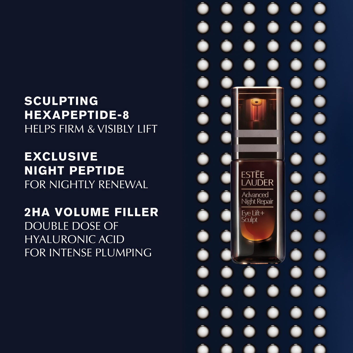 Estée Lauder Advanced Night Repair Eye Lift + Sculpt | Eye Cream with 2HA Volume Filler & Hexapeptide-8, 0.5 Fl Oz