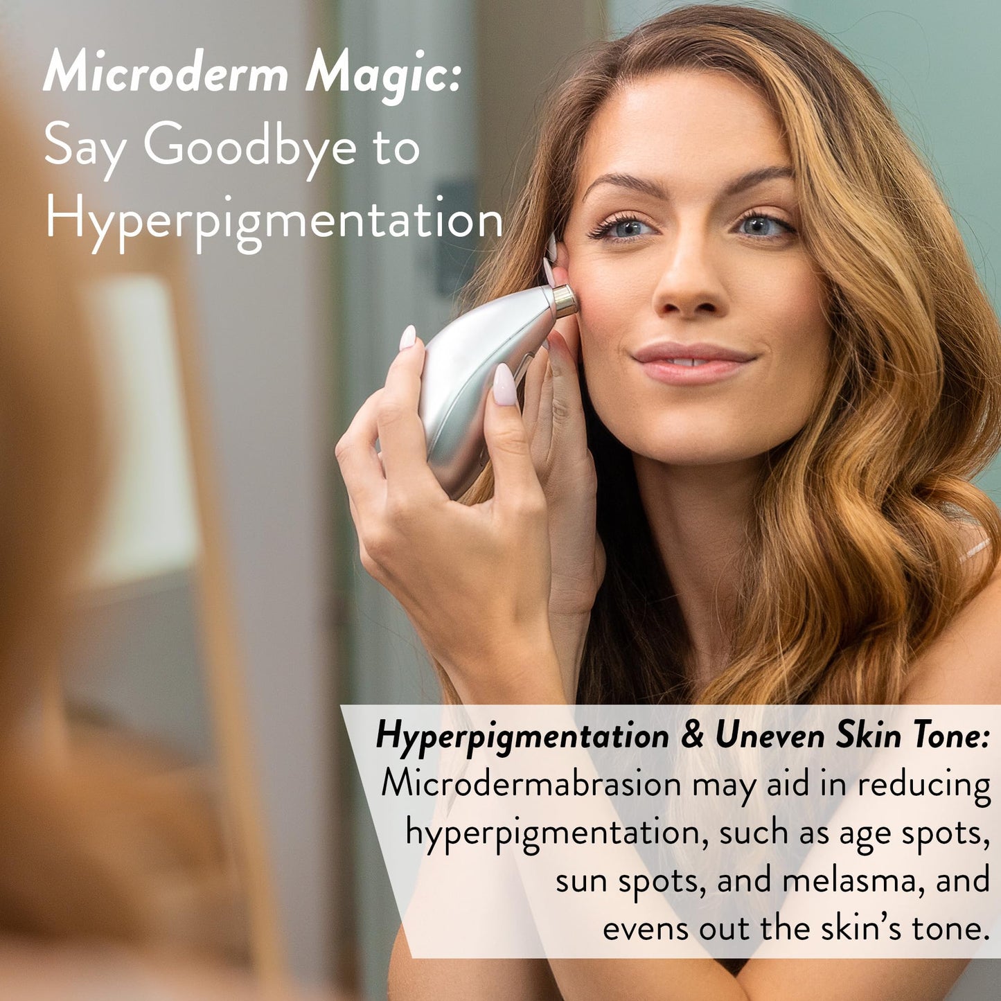 Microderm GLO Diamond Microdermabrasion Kit – Home Facial Machine, Blackhead Remover, Exfoliator for Acne Scars & Anti-Aging