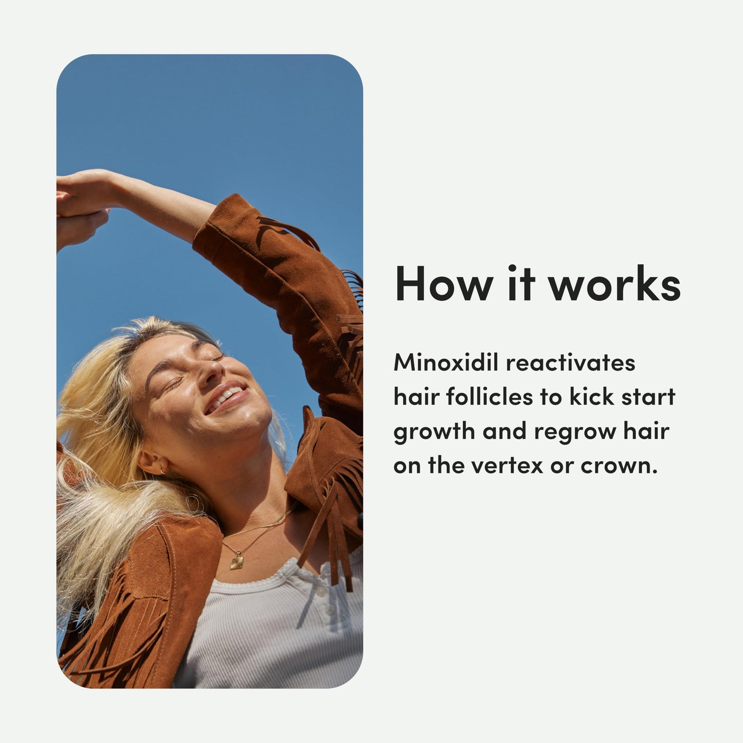 hers Hair Regrowth Treatment - Topical Minoxidil 2% Solution for Women - Supports Thicker, Fuller Hair - Non-Greasy - Unscented, 2 Pack