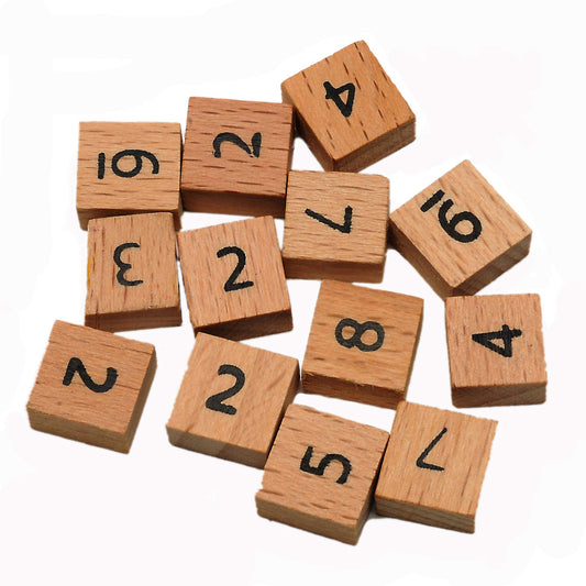 WE Games Sudoku Small Replacement Thinking Tiles for Wooden Sudoku Game