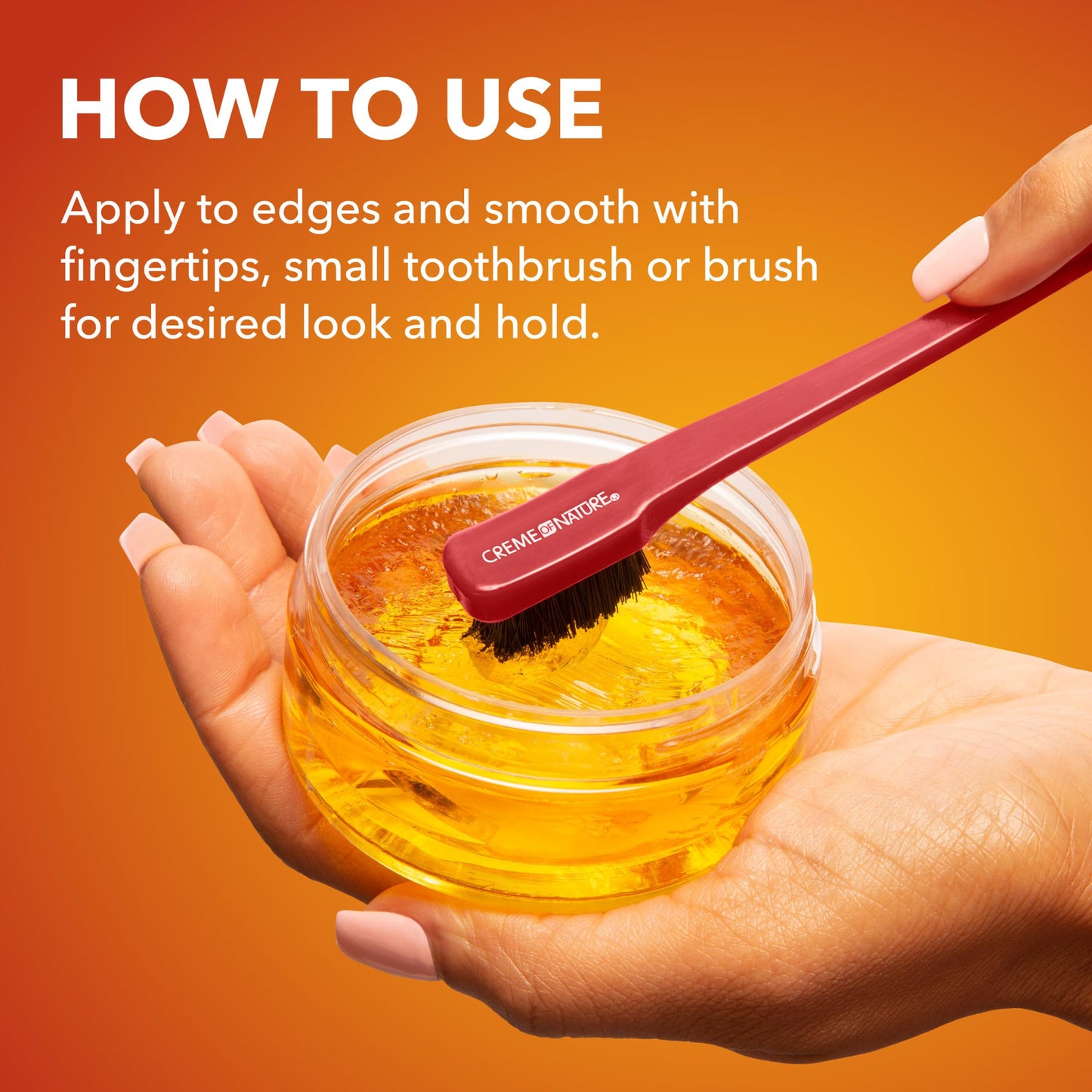 Creme of Nature with Argan Oil from Morocco Perfect Edges, 24 Hour Extra Hold with Moisture & Exotic Shine, 2.25 Ounce (Pack of 1)