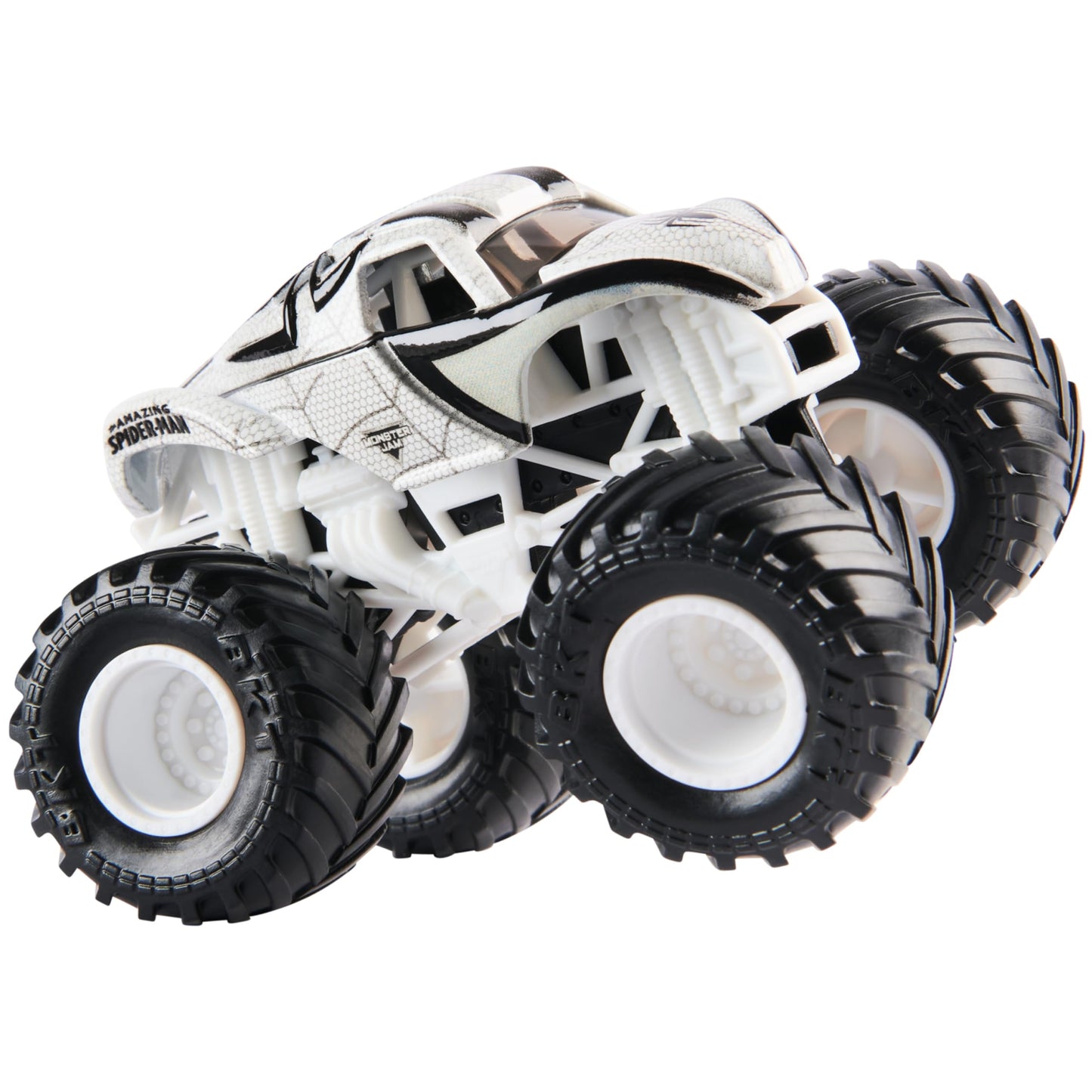 Monster Jam, Marvel Official Spider Man Monster Truck, Die-Cast Vehicle, 1:64 Scale, Super Hero Kids Toys for Boys Ages 3 and up
