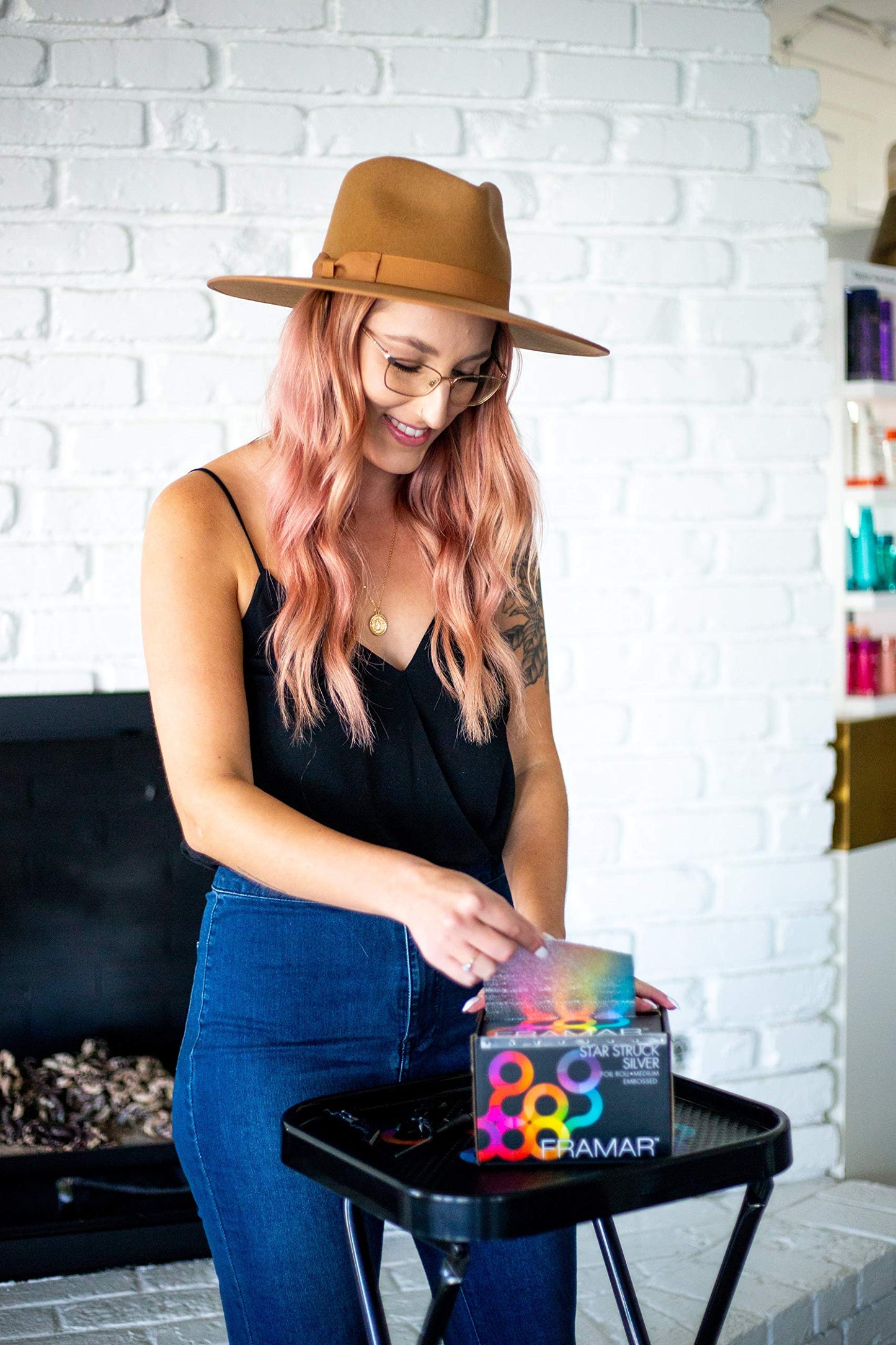 FRAMAR Silver Hair Foil Roll – 320 ft Salon Foils for Hair Highlighting, Long Hair Highlights & Balayage, Professional Foil for Stylists