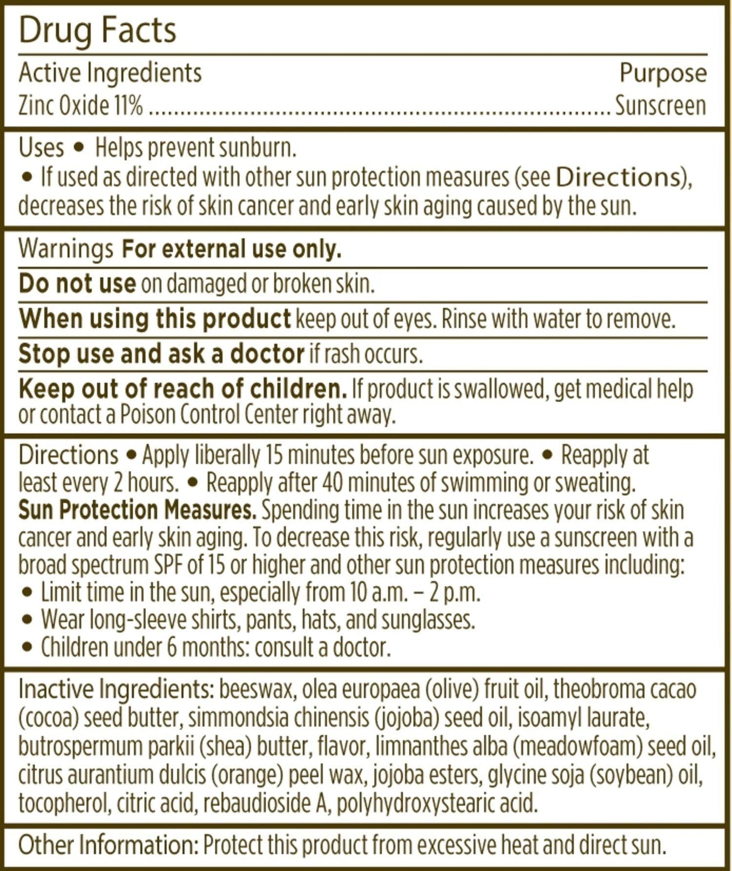 Burt's Bees All Weather SPF 15 Lip Balm, Water-Resistant Lip Moisturizer, Tint-Free, Natural Conditioning Treatment, 2 Tubes, 0.15 oz.