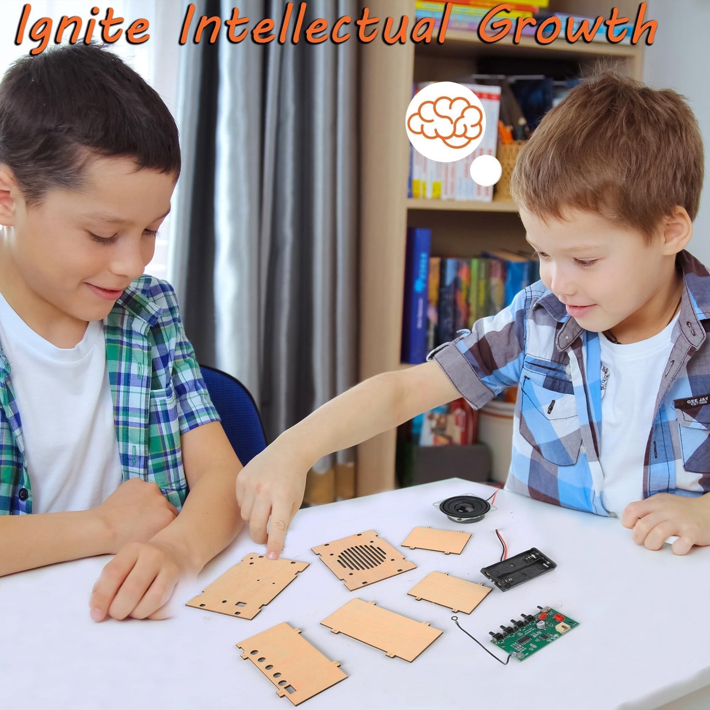 STEM Science Kits for Kids & Teens 8-16 – DIY FM Radio & Snap Circuit Electronics Projects – Educational STEM Toys for Boys & Girls