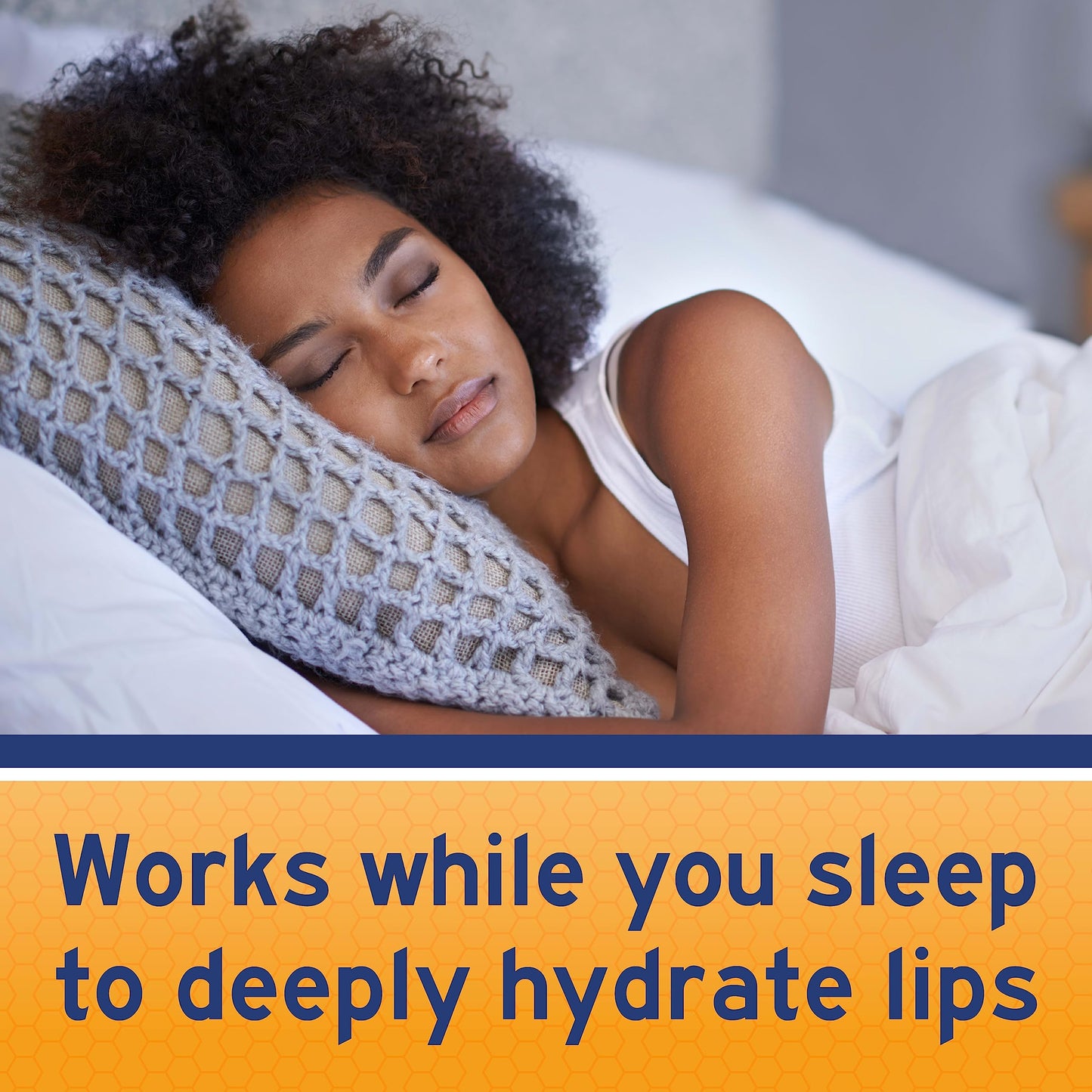 Neosporin Lip Health Overnight Renewal Therapy - White Petrolatum Lip Protectant & Moisturizer for Dry, Chapped Lips Repair, 0.27 oz, 2 Pack