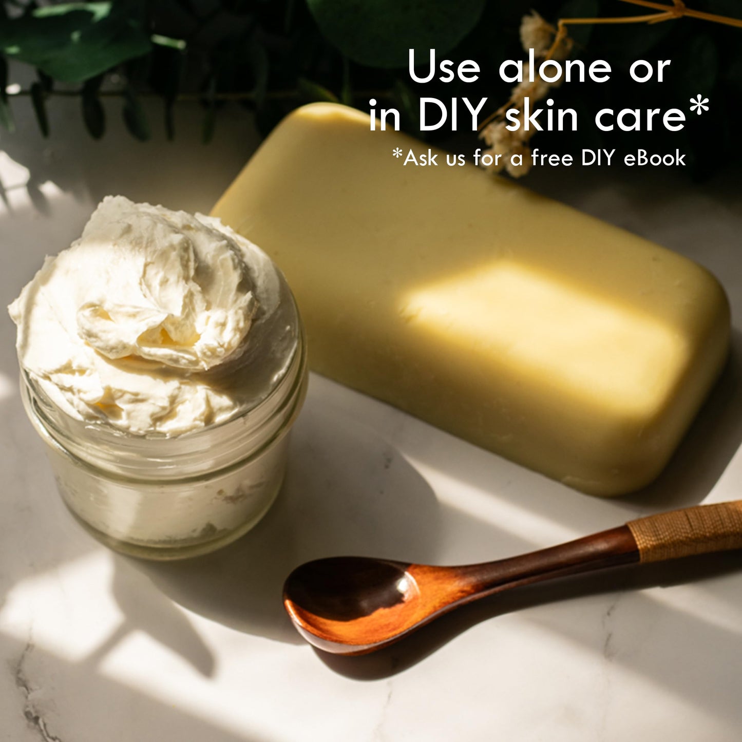 Raw Shea Butter – 100% Pure African Unrefined, Hair & Skin Moisturizer for Face, Body, DIY Soap, Whipped Lotion & Lip Balm, 8 oz