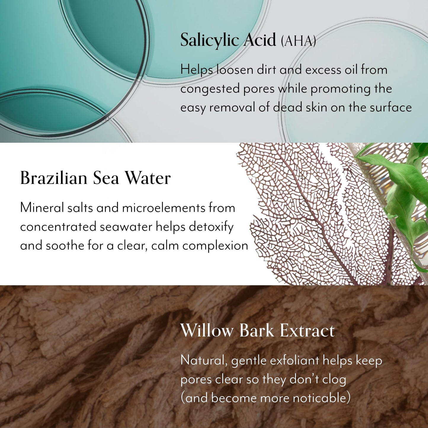 Bliss Clear Genius Gel Cleanser – 6.4 oz, Salicylic Acid BHA, Purifies Pores, Controls Oil & Dirt, Non-Drying, Vegan, Tea Tree Scent