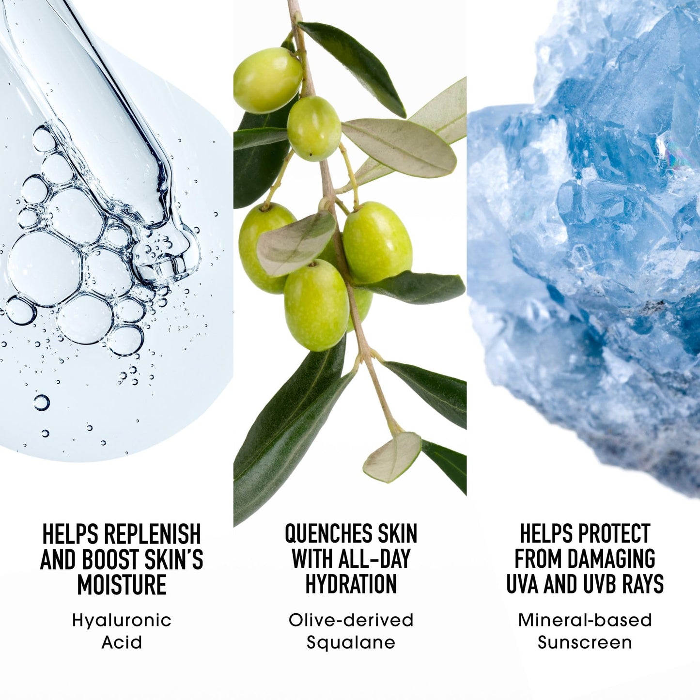 bareMinerals Complexion Rescue Tinted Moisturizer for Face with SPF 30, Vegan Tinted Mineral Sunscreen with Hyaluronic Acid, Full Size, Opal 01