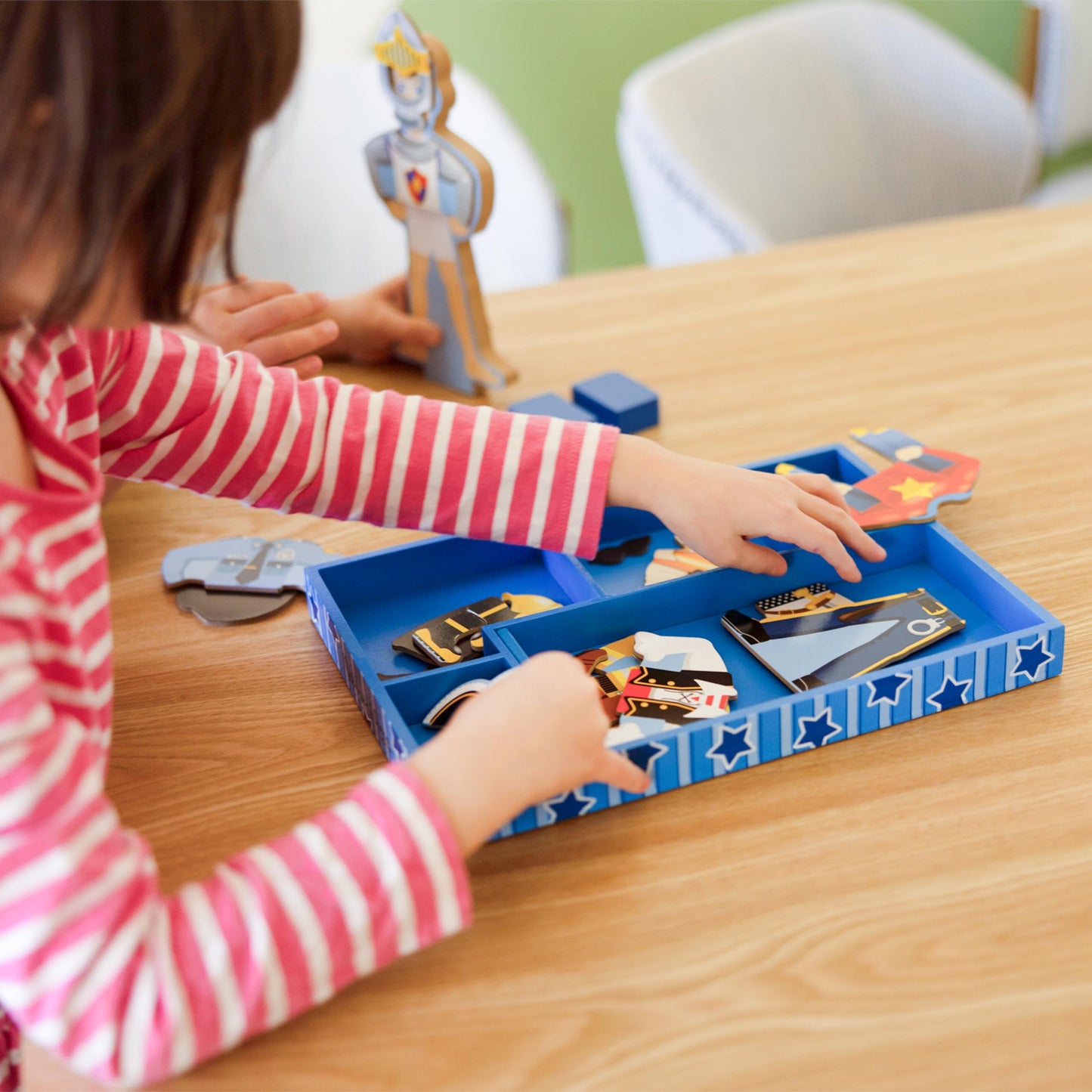 Melissa & Doug Joey Magnetic Wooden Dress-Up Pretend Play Set (25+ pcs)