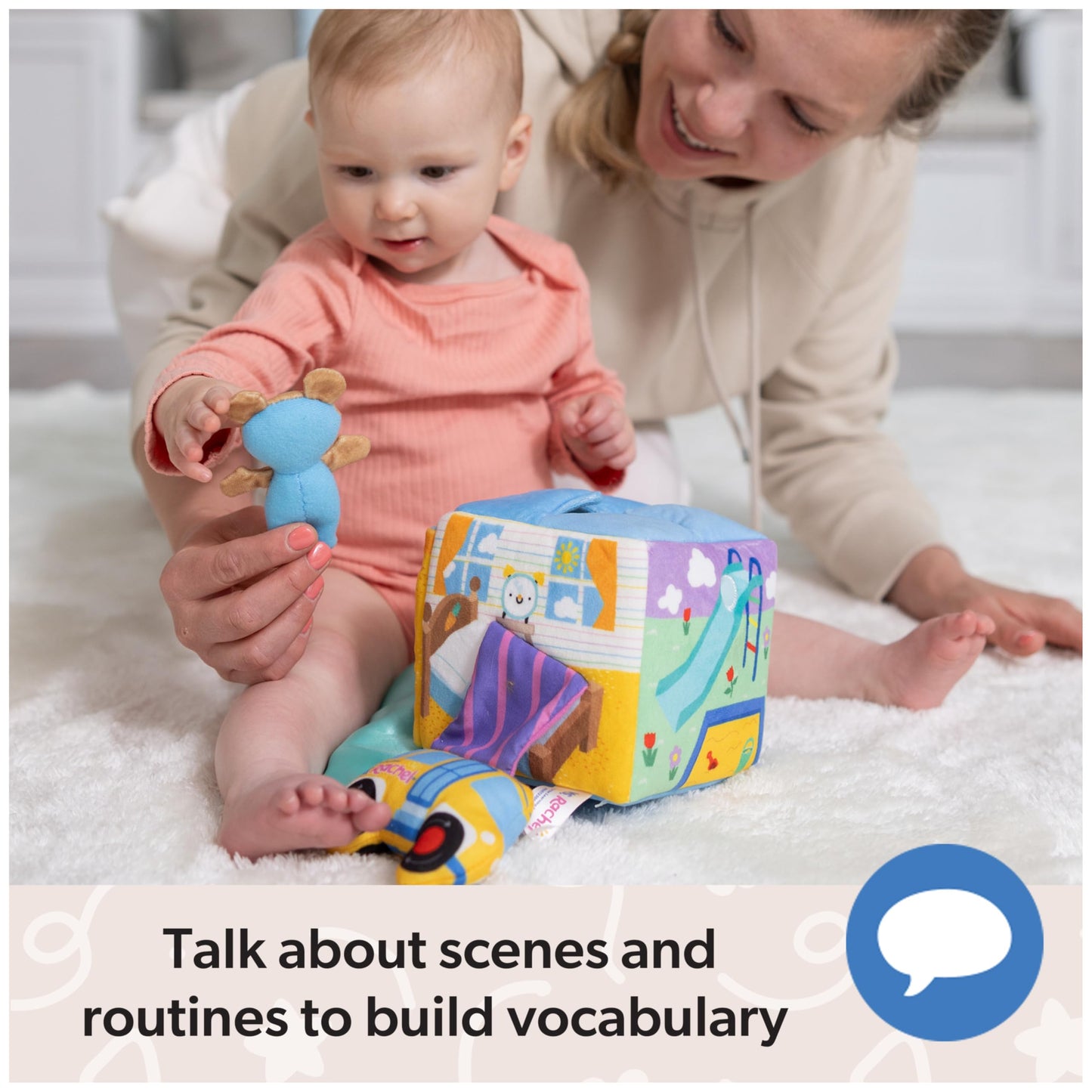 Ms. Rachel Surprise Learning Box – Educational Sensory Toys, Stuffed Animals & Activities for Babies & Toddlers Ages 0-2+