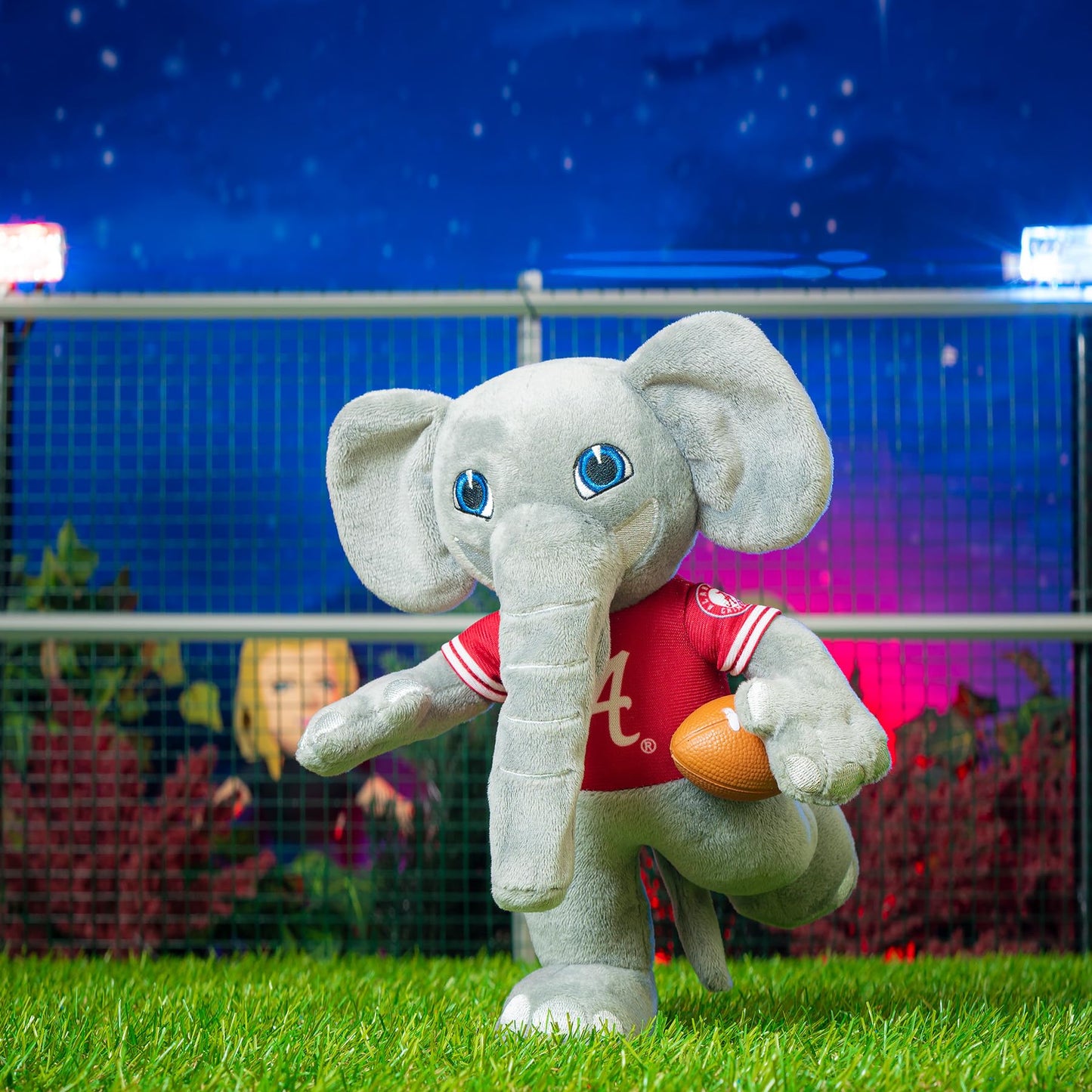 Bleacher Creatures Alabama Crimson Tide Al The Elephant 10" Mascot Plush Figures