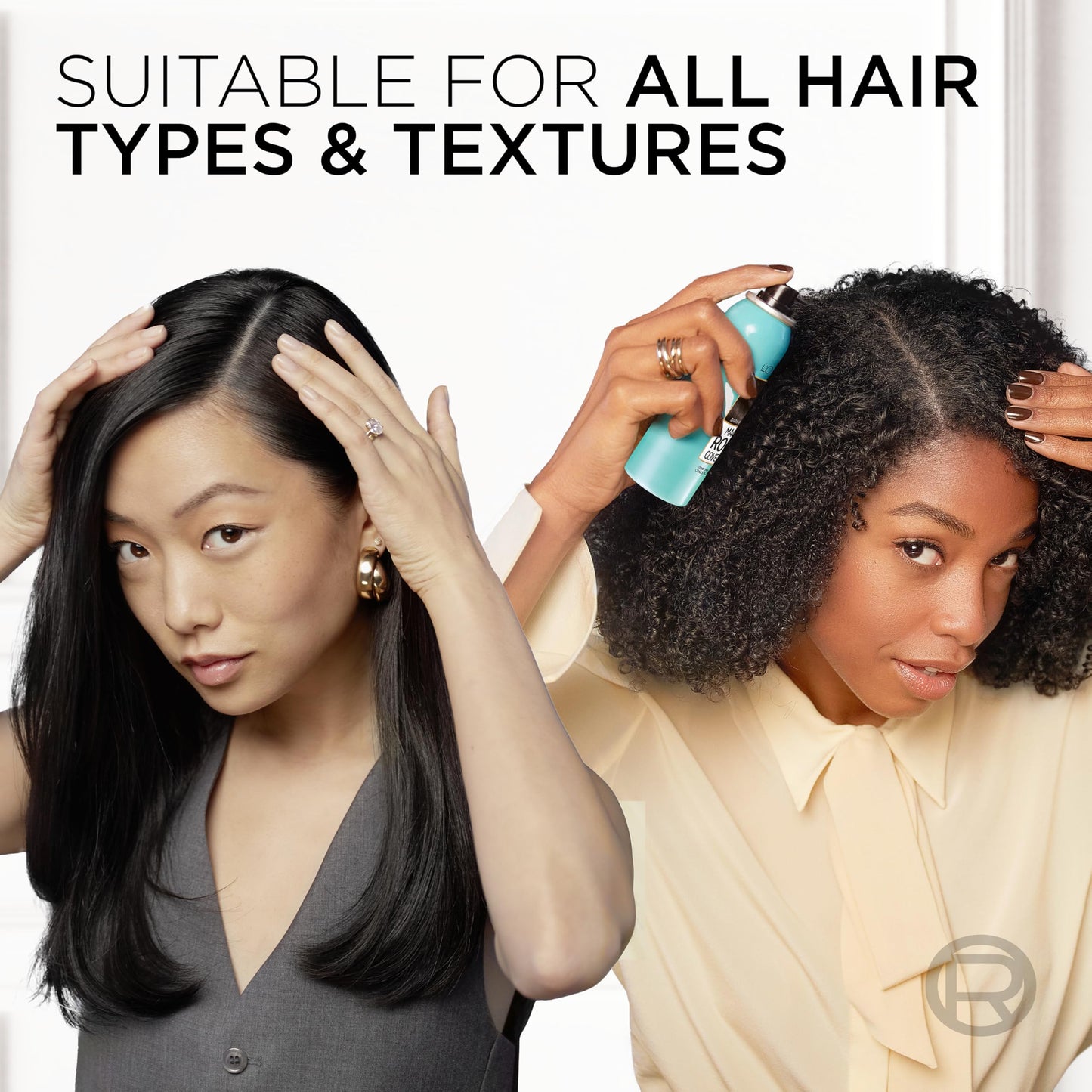 L'Oreal Paris Root Cover Up Temporary Gray Concealer Spray, Hair Color Spray with Filling & Thickening Coverage, Dark Brown, Packaging May Vary