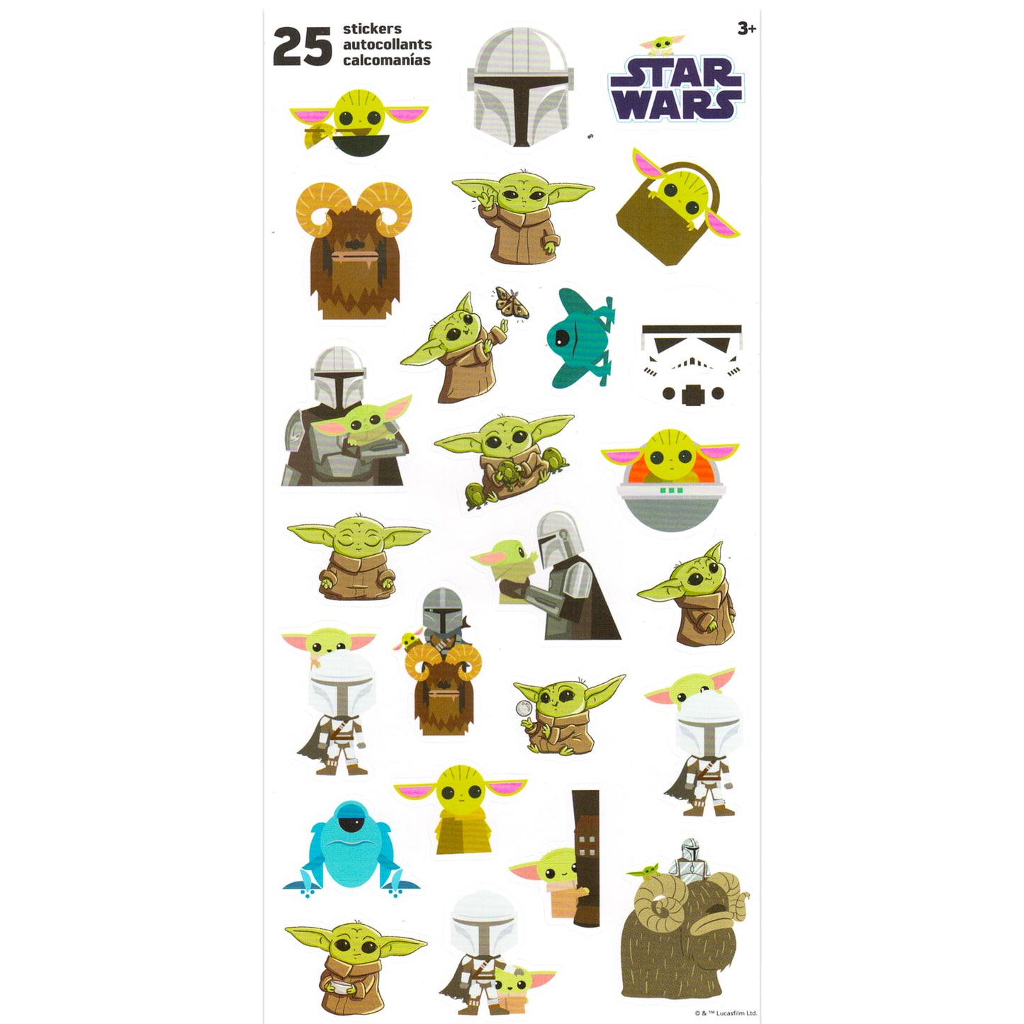 Baby Yoda Plush Purse Set - Bundle of Star Wars Plushie with Straps Plus Star Wars Stickers and More | Baby Yoda Crossbody Bag for Girls