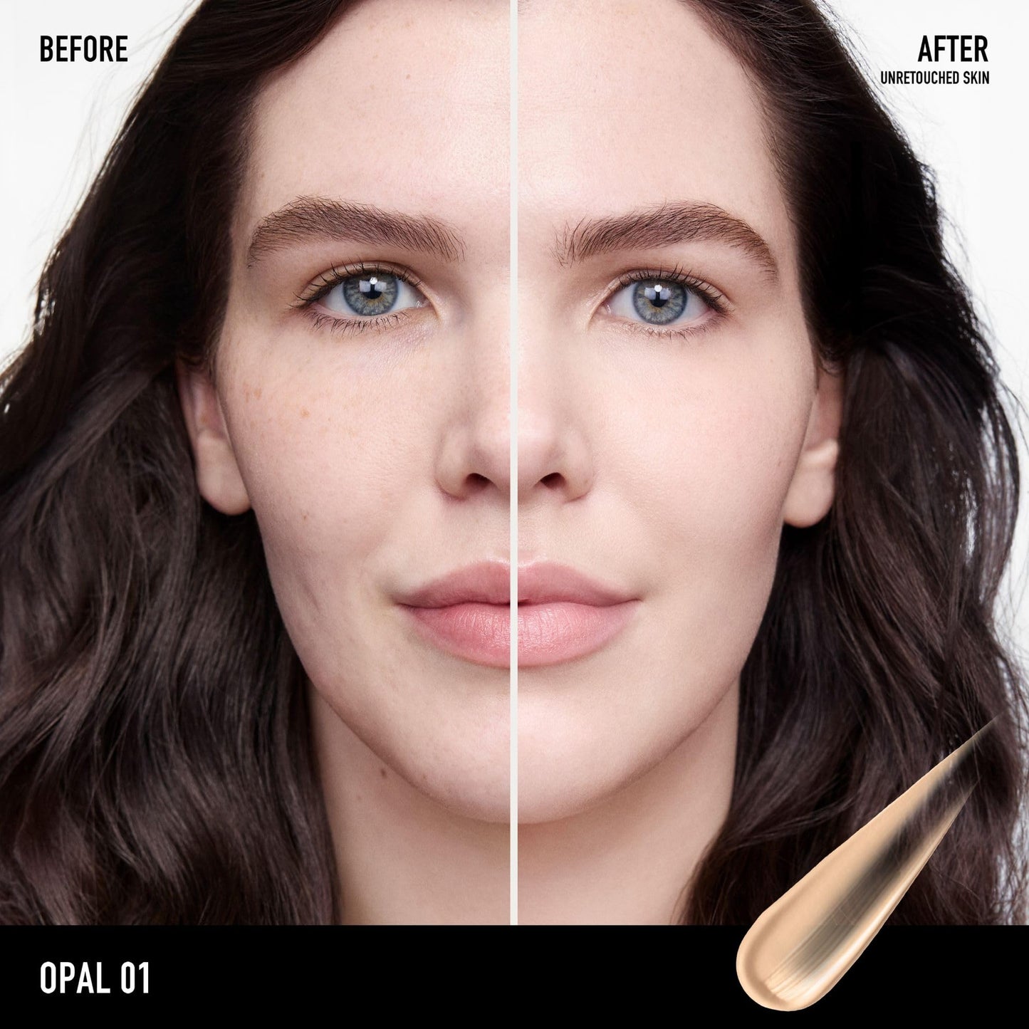 bareMinerals Complexion Rescue Tinted Moisturizer for Face with SPF 30, Vegan Tinted Mineral Sunscreen with Hyaluronic Acid, Full Size, Opal 01