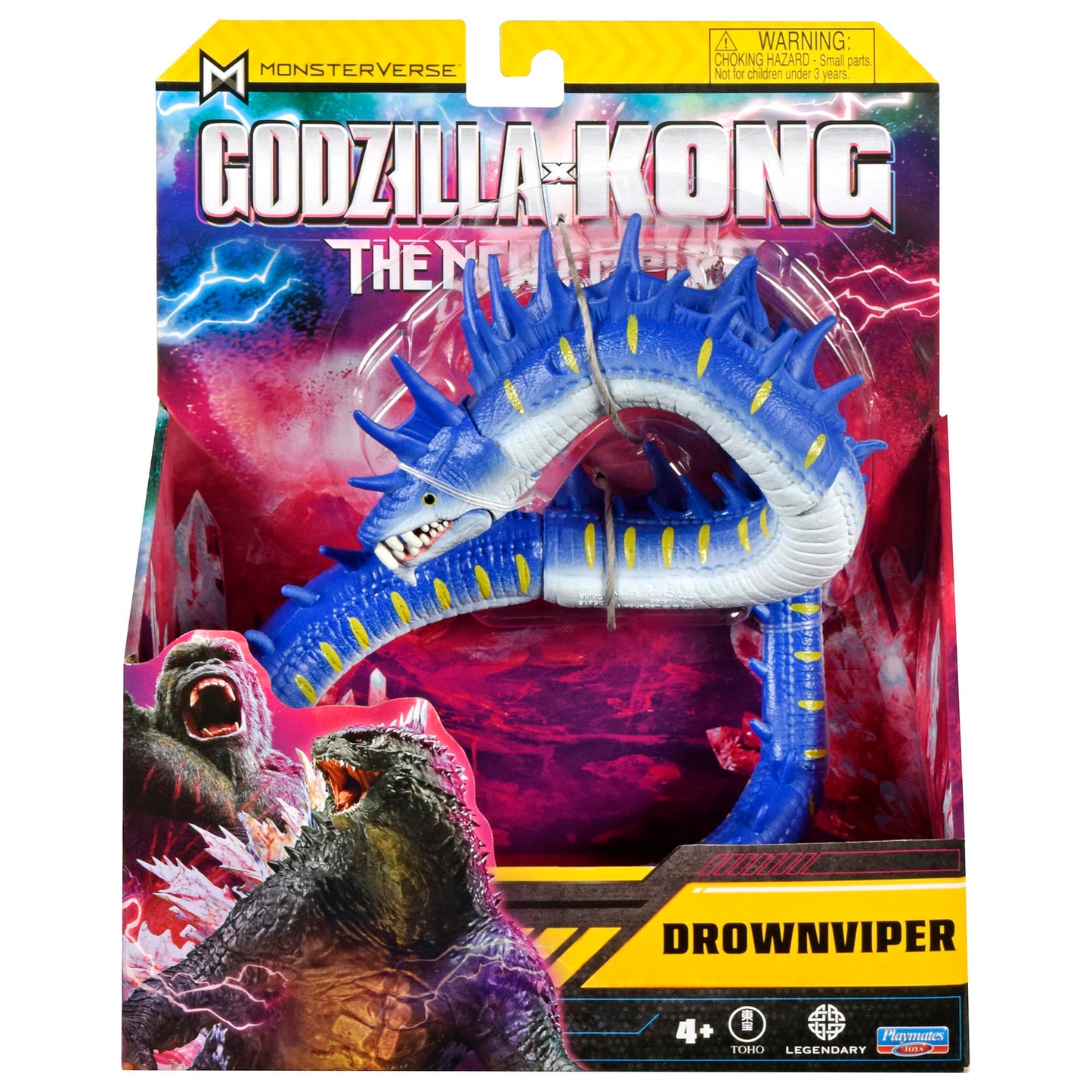 Godzilla x Kong Drownviper Action Figure, Monsterverse, 7 inch, Deluxe