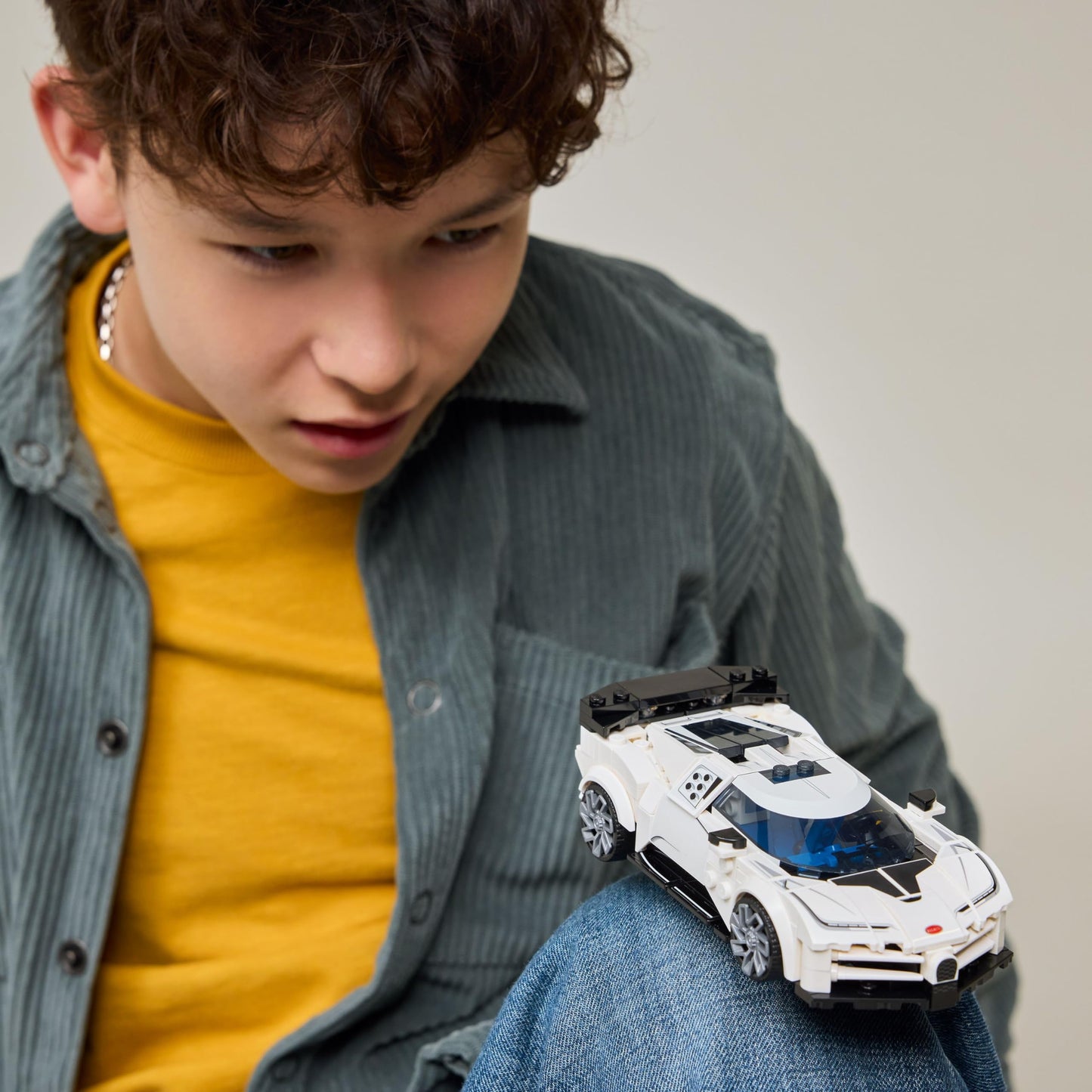 LEGO Speed Champions Bugatti Centodieci Toy Car Kit for Kids 9+ – Buildable Italian Hypercar for Racing Fans, Birthday Gift, 77240