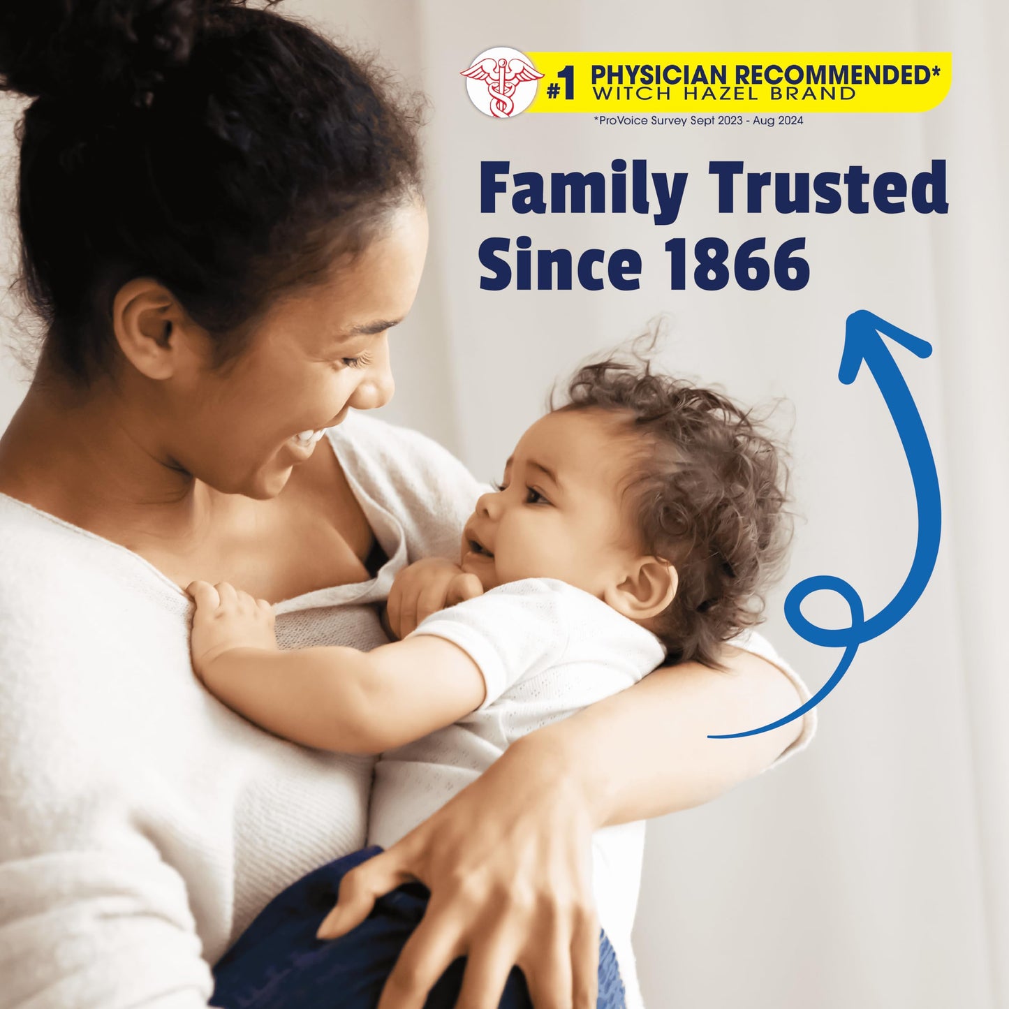 T.N. Dickinson's Alcohol-Free Witch Hazel Astringent – 100% Natural, Hydrates & Soothes Face & Body, 16 Fl Oz