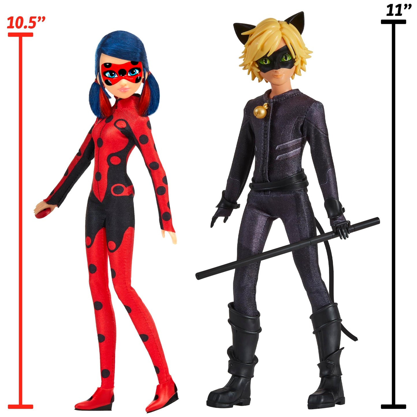 Miraculous Ladybug & Cat Noir Season 6 2 Pack by Playmates Toys