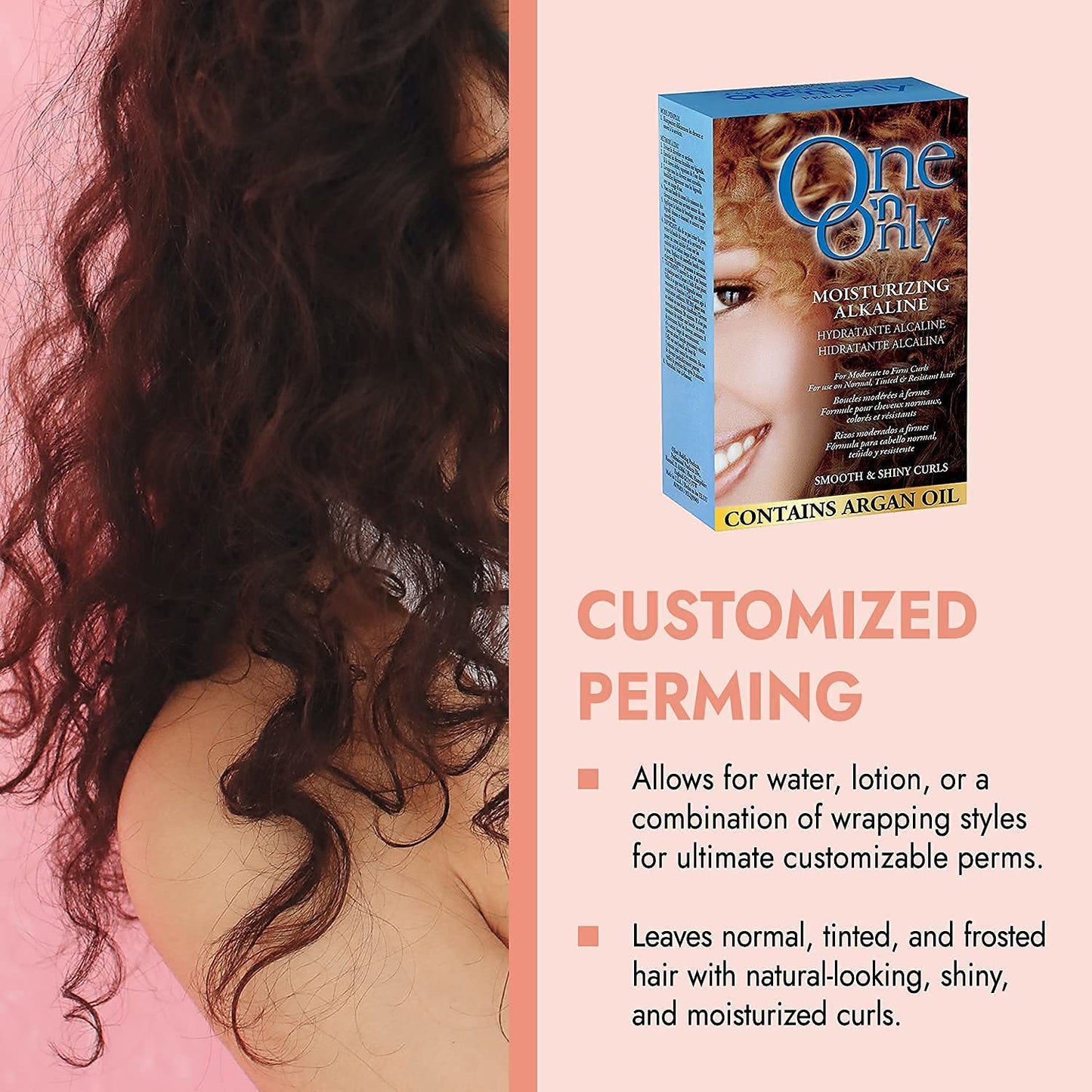ONE 'N ONLY Moisturizing Alkaline Perm Treatment Unisex 1 Pc