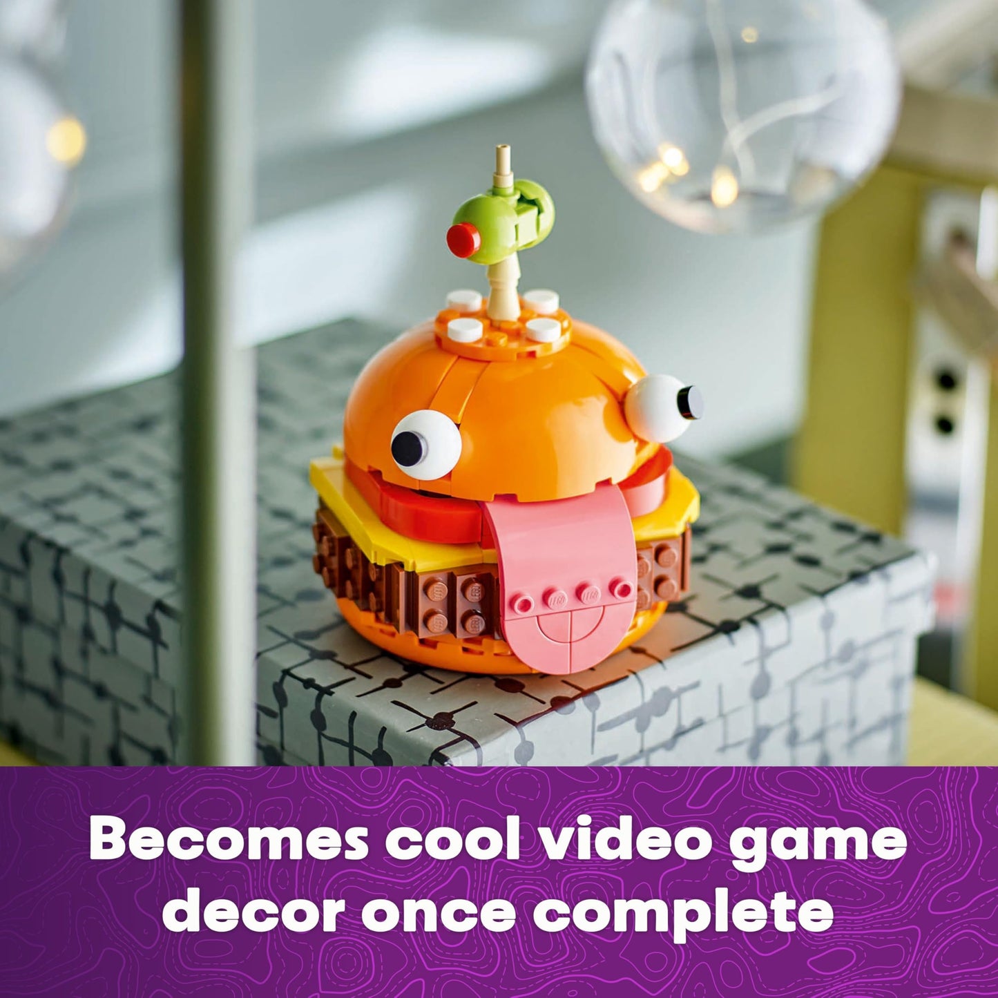 LEGO Fortnite Durrr Burger Building Set - Kids Toy for Gamers, Ages 9+ - Display Model, Collectible Fortnite Toy - Gift for Boys & Girls - 77070