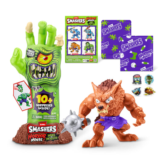 Smashers Horror House Dissect (Werewolf) by ZURU, Smashable Egg Toy for Boys