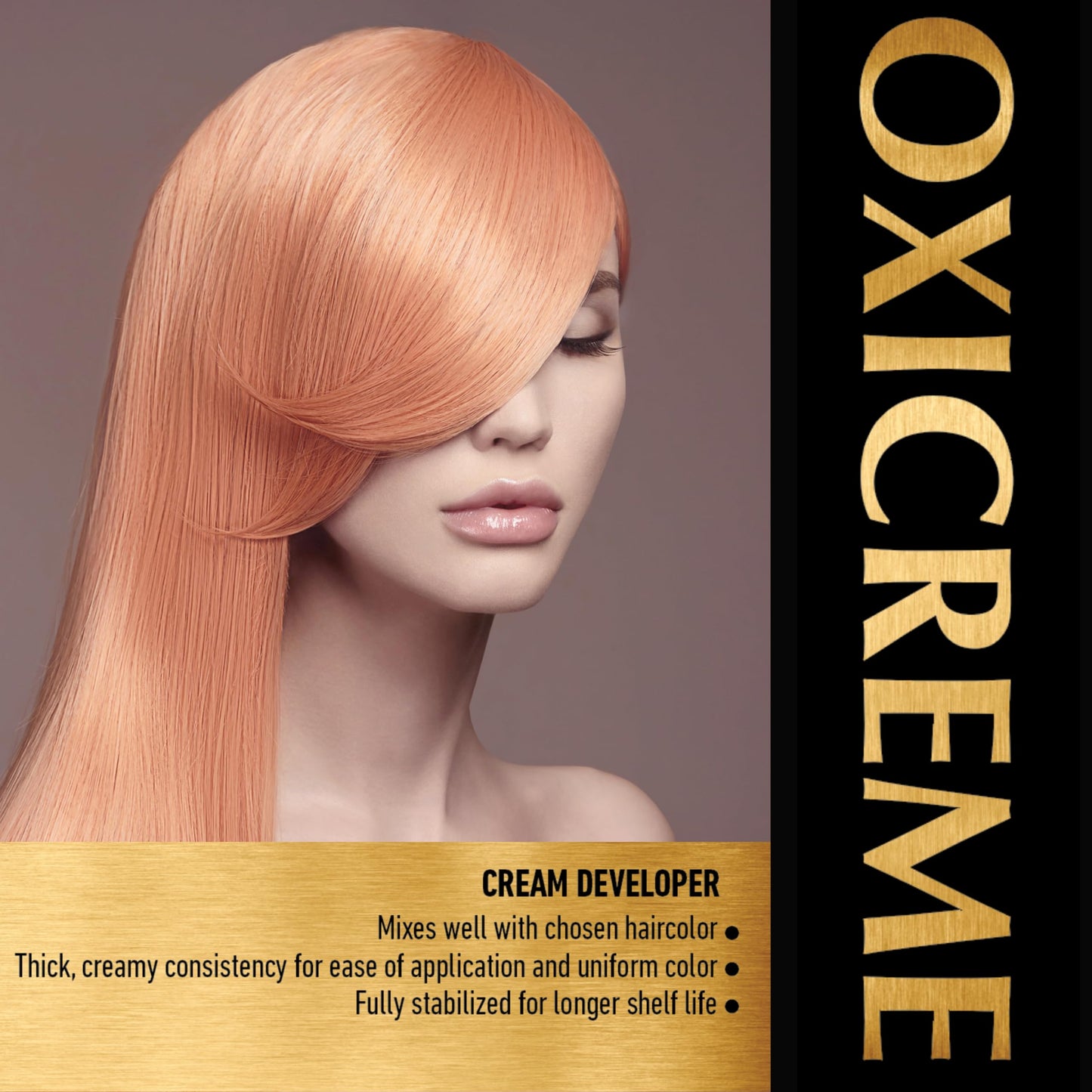 Créé Professional Oxicreme Peroxide Developer Series (20 Volume, 1000 ml)