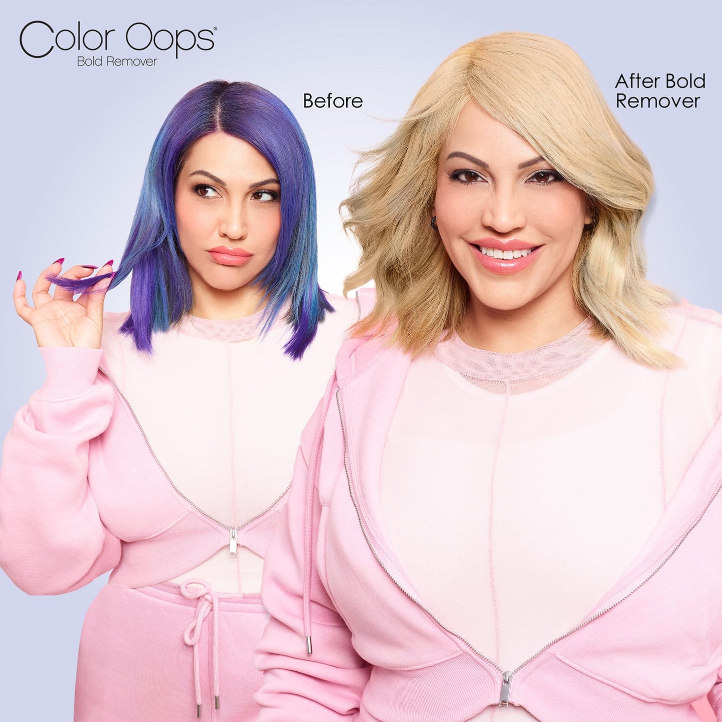 Color Oops Bold Hair Color Remover, 2 Applications – Safely Removes Semi & Direct Dyes, Recolor Same Day, Vegan & Cruelty-Free