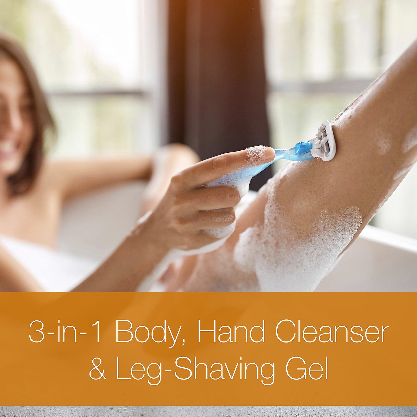 Neutrogena Rainbath Shower & Bath Gel, Daily Moisturizing Body Wash & Shaving Gel, Creamy Lather, Original Scent, 32 fl Oz