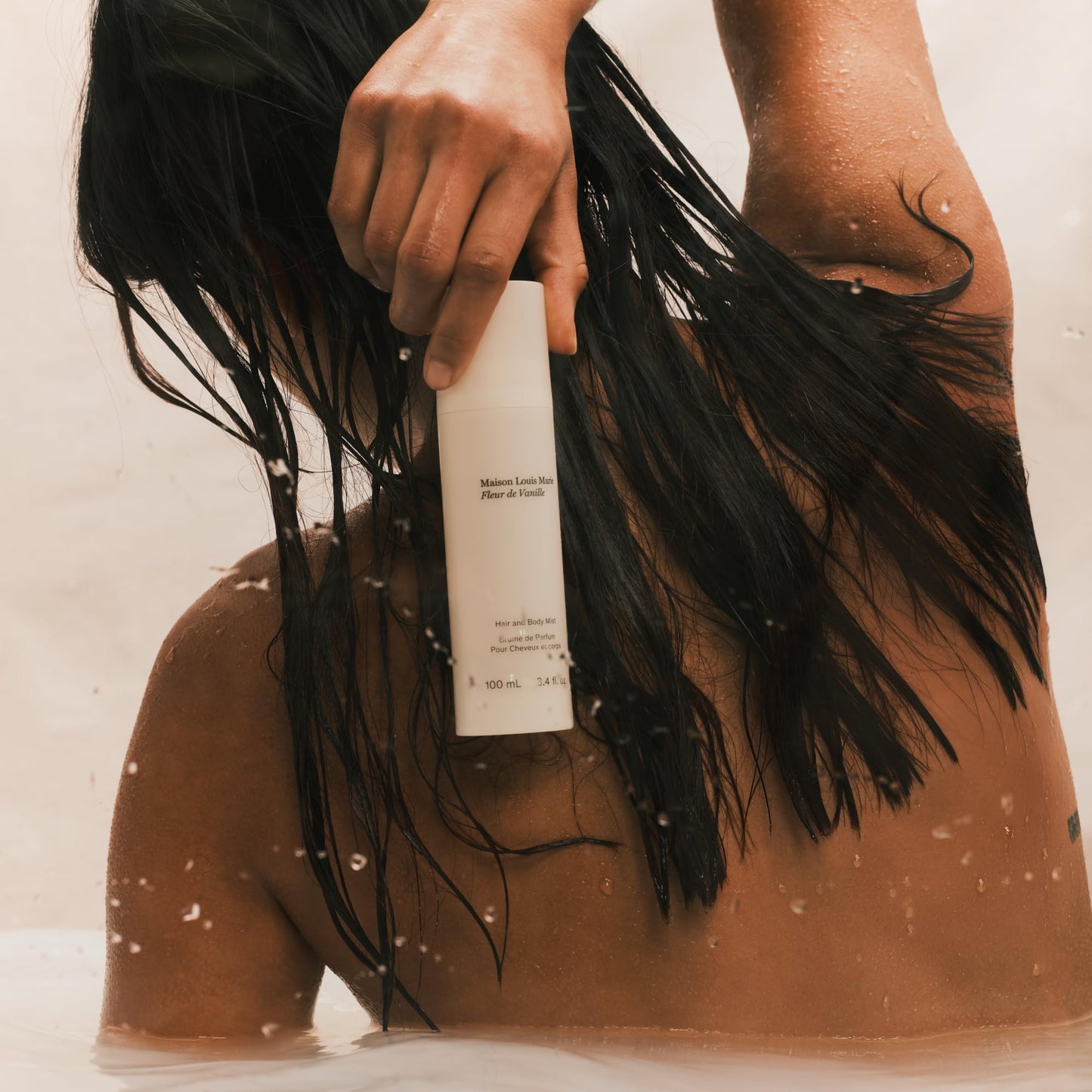 Maison Louis Marie - Fleur de Vanille Hair and Body Mist | Alcohol-Free, Hair Safe | Luxury Clean Beauty + Non-Toxic Fragrance (100mL | 3.4 fl oz)