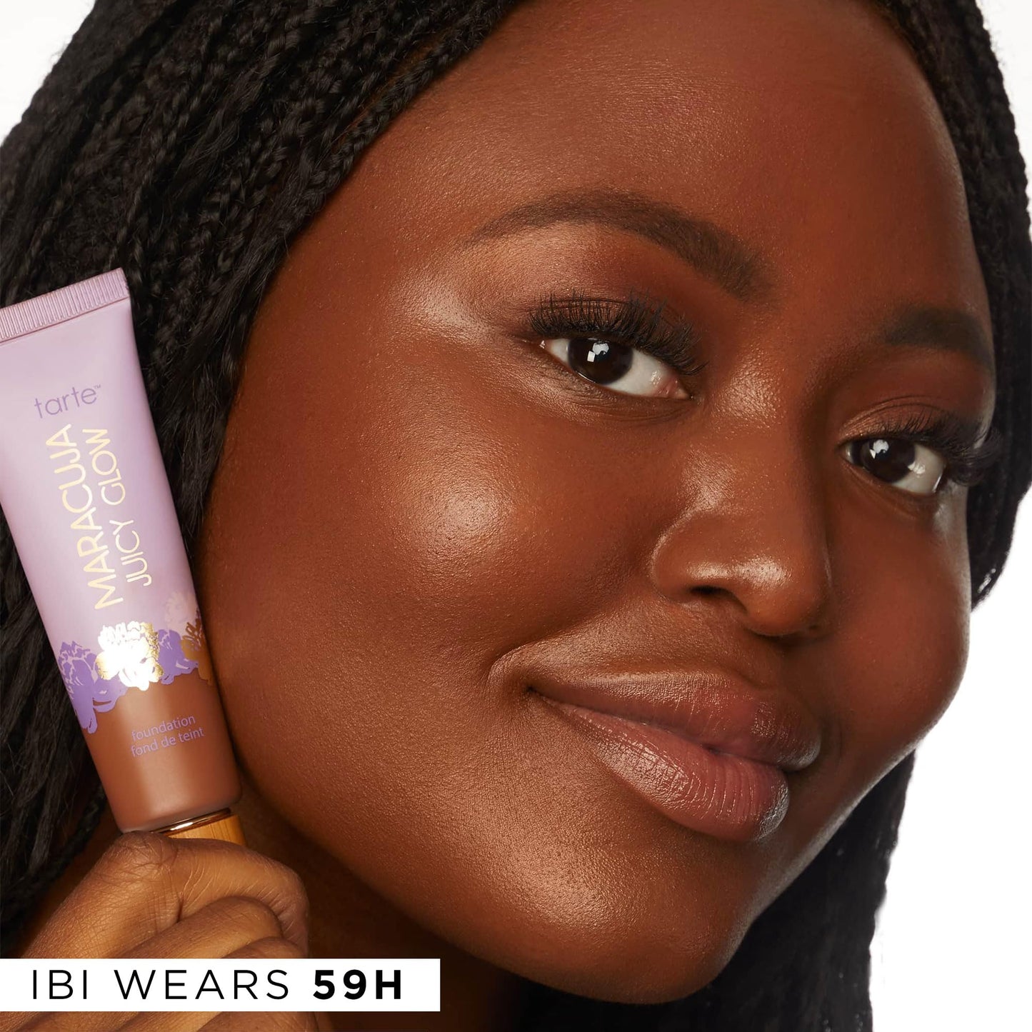 tarte Maracuja Juicy Glow Tint – Lightweight Tinted Moisturizer with Hyaluronic Acid & Antioxidants, Buildable Coverage, Waterproof, Vegan