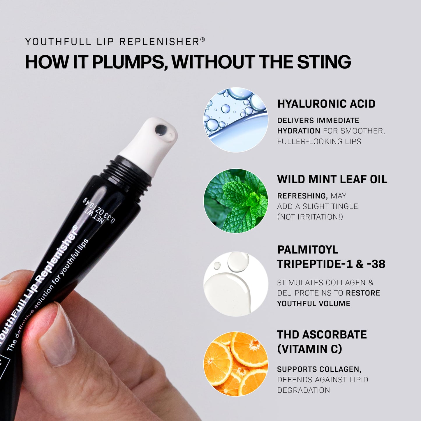 Revision Skincare YouthFull Lip Replenisher®, Moisturizing Lip Plumper with Hyaluronic Acid, Volumizing, Plumping and Anti Aging, 0.33 oz