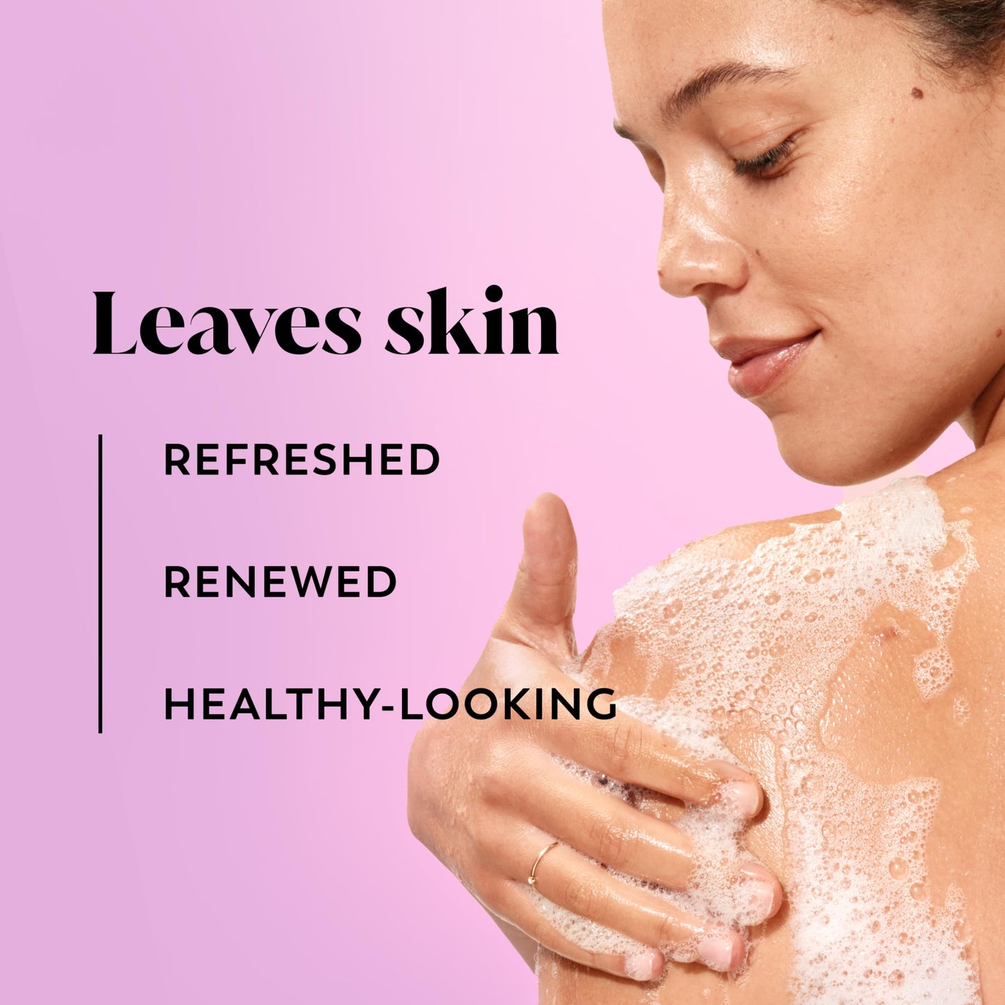 Olay Fresh Radiance Body Wash for Women, Plant-Based Cleansers & B3 Botanical Complex, Peach & Cherry Blossom Scent, 33 fl oz