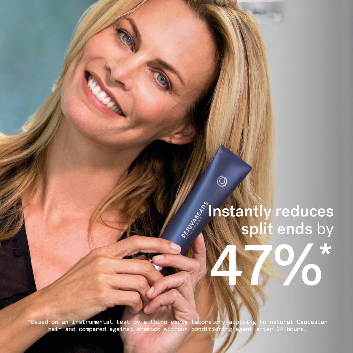 MONAT Rejuvabeads Split End Mender Serum with Rejuveniqe – Lightweight Leave-In Formula Instantly Repairs & Smooths Hair – 2.4 fl oz