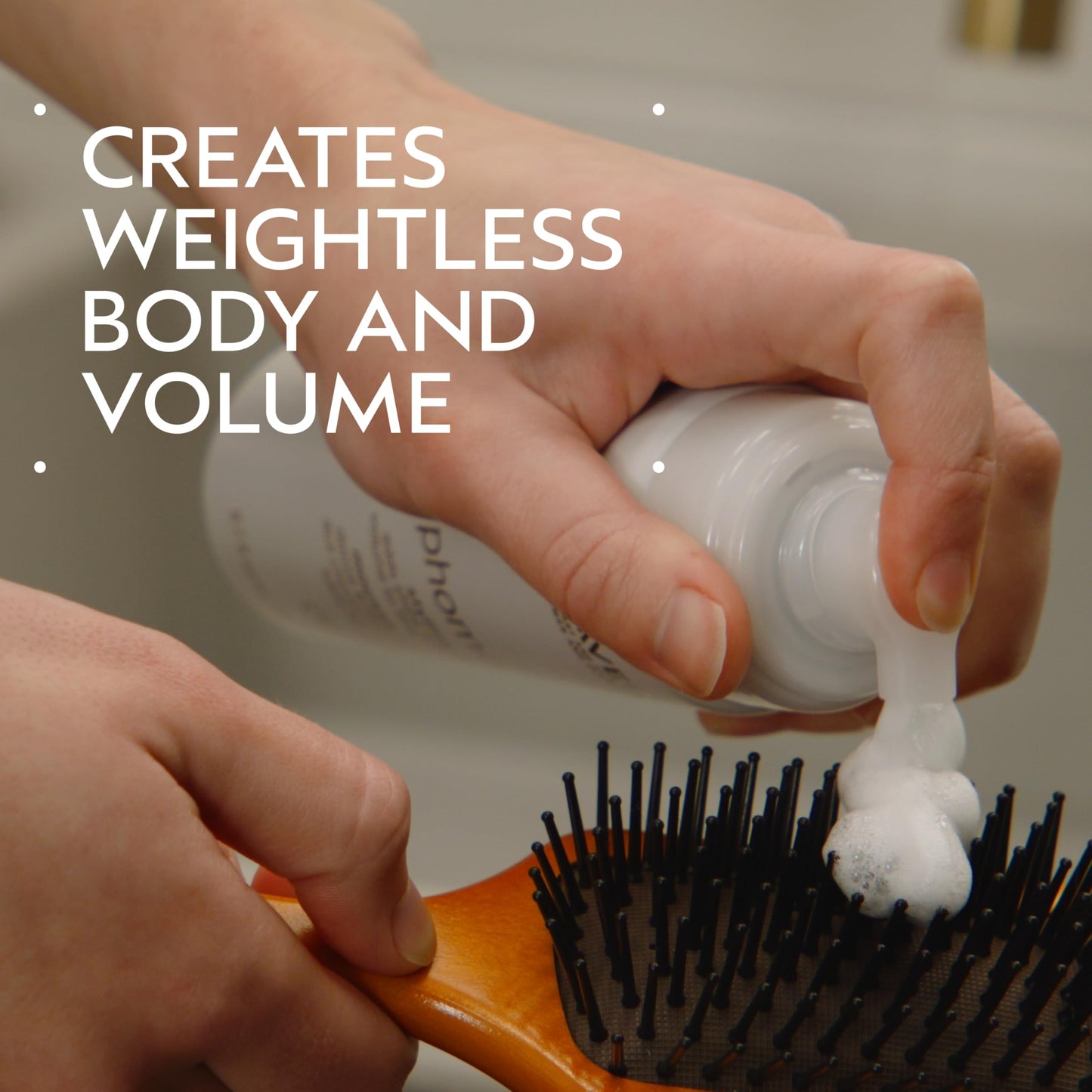 Aveda Phomollient Styling Foam | Weightless Mousse for Fine to Medium Hair, 1.7 Fl Oz