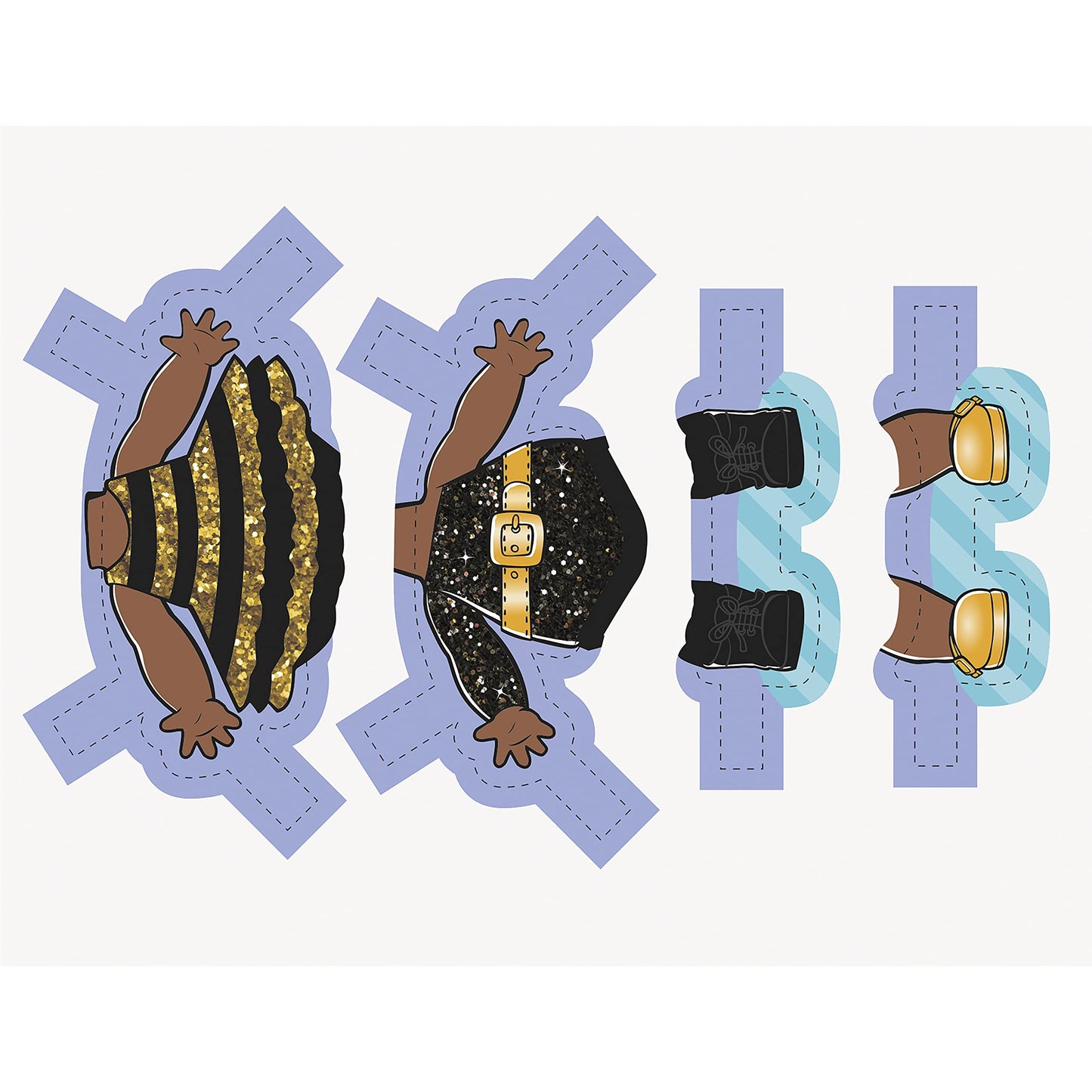 Multicolor LOL Surprise Paper Dolls - 2 Count | Disposable Fun, Perfect for Creative Play & Party Favors