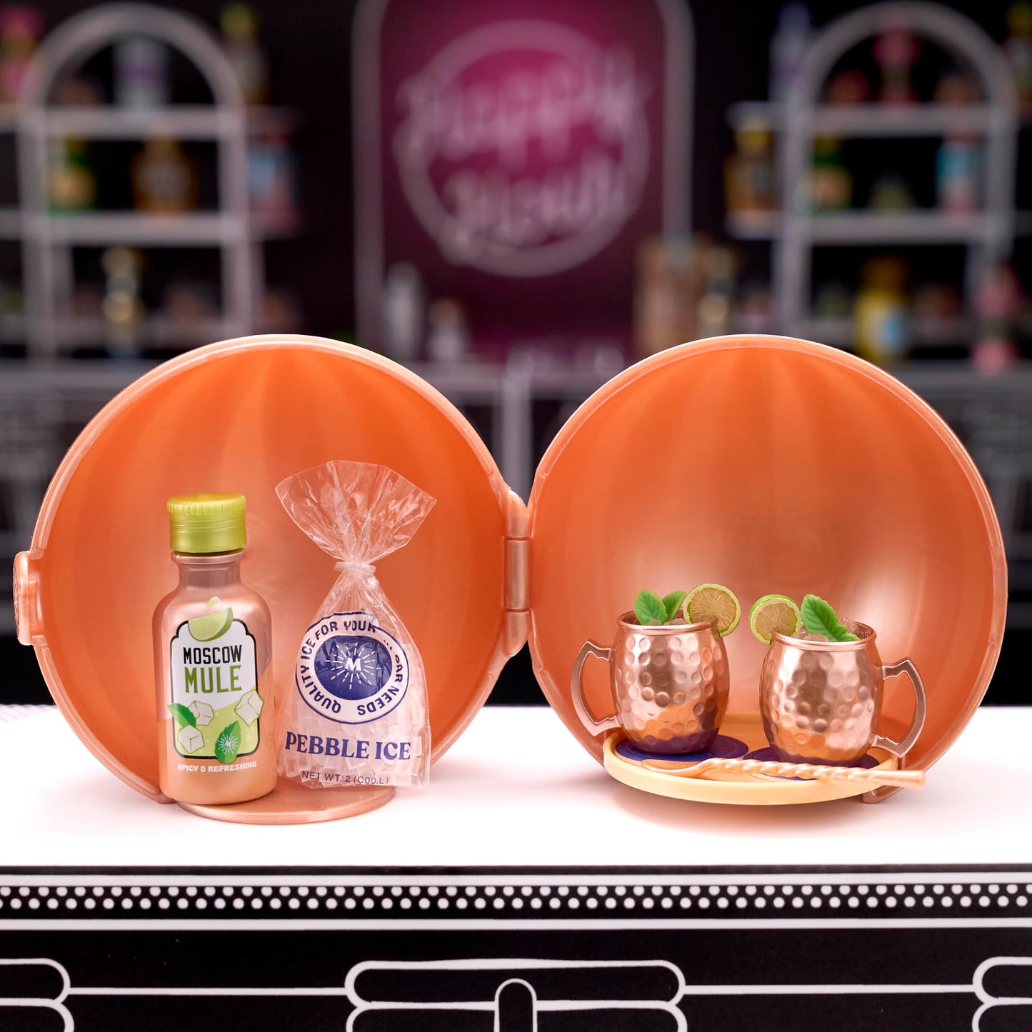 MGA's Miniverse Make It Mini Happy Hour Mini Collectibles, Blind Packaging, DIY, Resin Play, Replica Cocktails, NOT Edible, Collectors, 21+