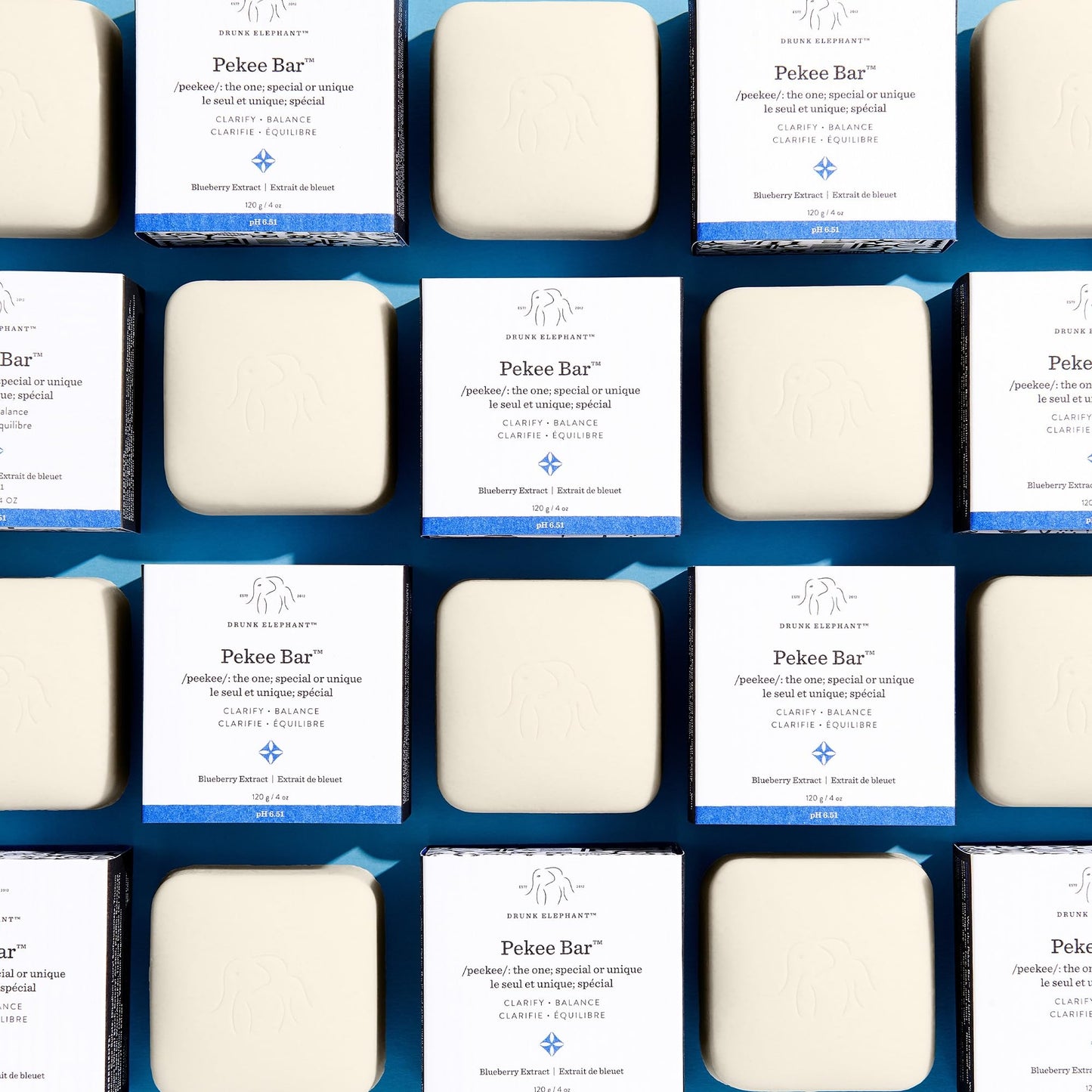 Drunk Elephant Pekee Bar 4 oz – Facial Cleansing Bar, Clean Skincare, Cruelty-Free, Dermatologist-Tested, No Oils, Silicones, Fragrance