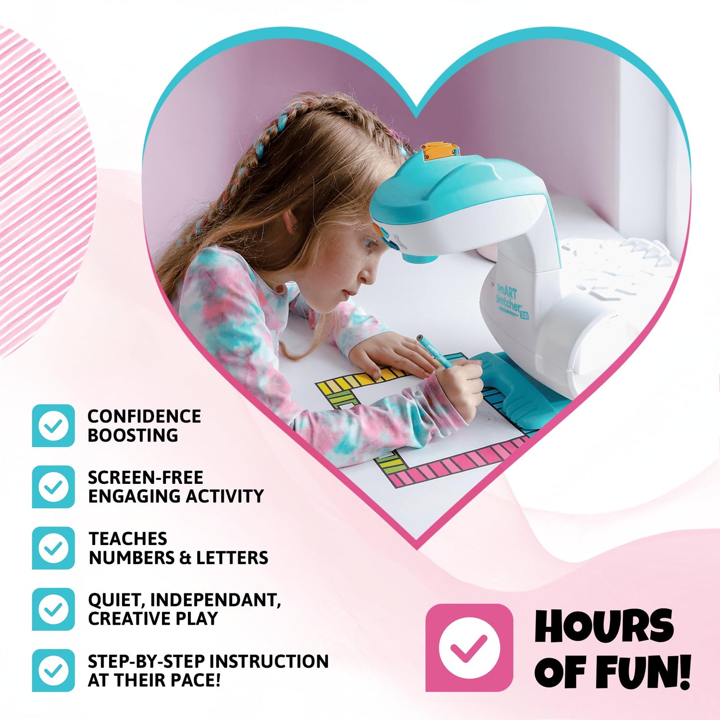 Flycatcher Smart Sketcher 2.0 Projector – Kids Drawing & Tracing Toy, Educational Art & Craft Gift for Boys & Girls Ages 5+