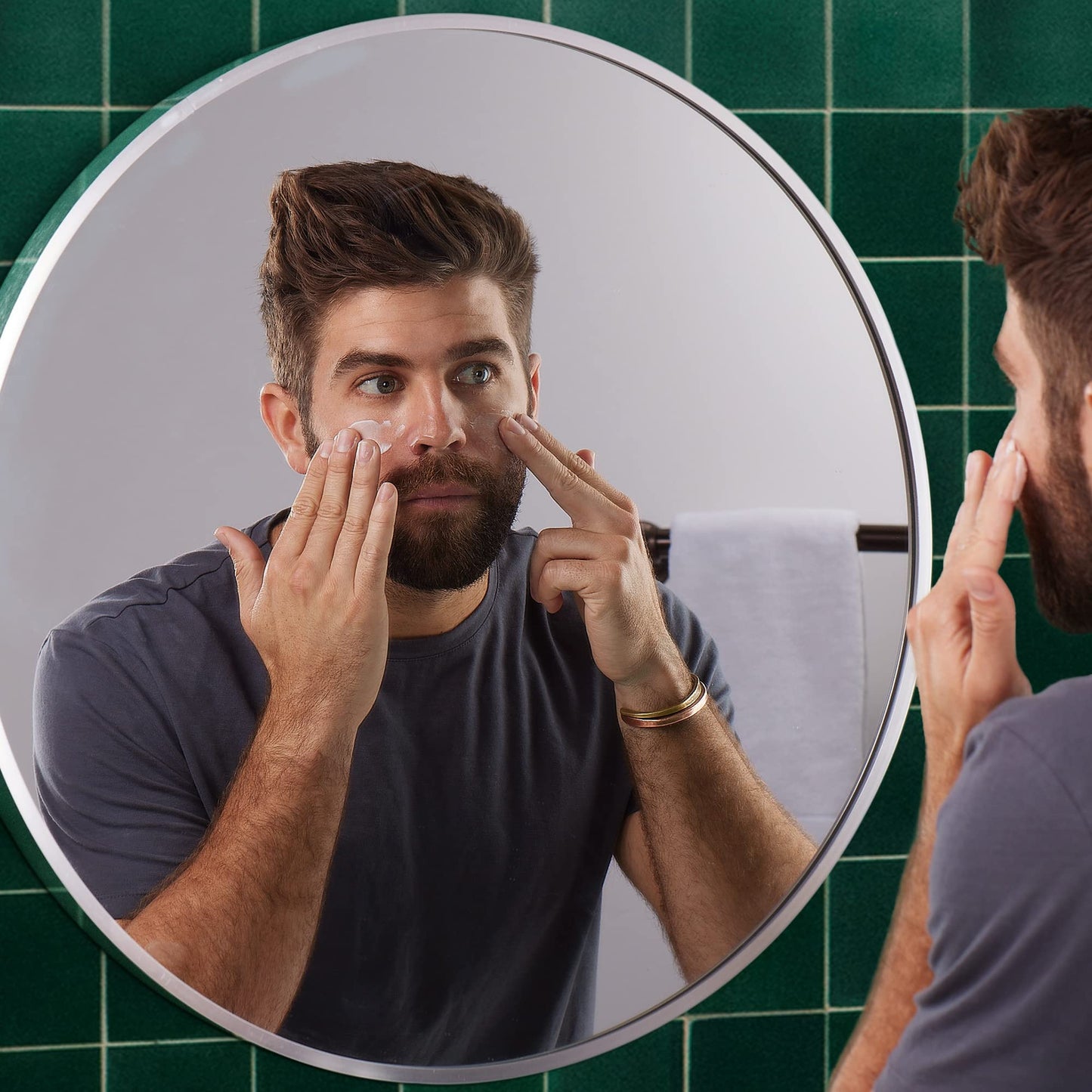 BULLDOG Mens Skincare and Grooming Original Full Face Kit with Moisturizer, Face Wash & Face Scrub