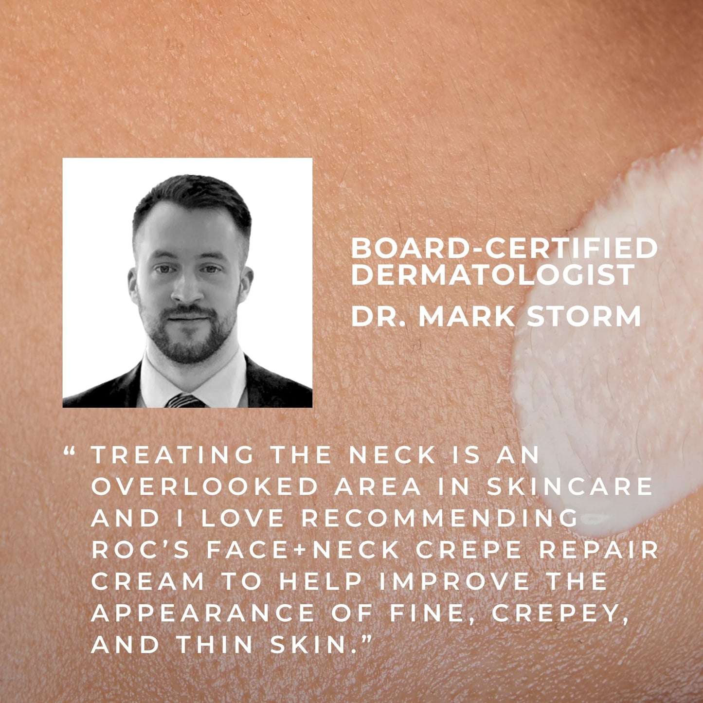 RoC Crepe Repair Daily Face & Neck Moisturizer 1.7oz + Retinol Wrinkle Smoothing Capsules 7ct – Anti-Aging Skincare for Men & Women