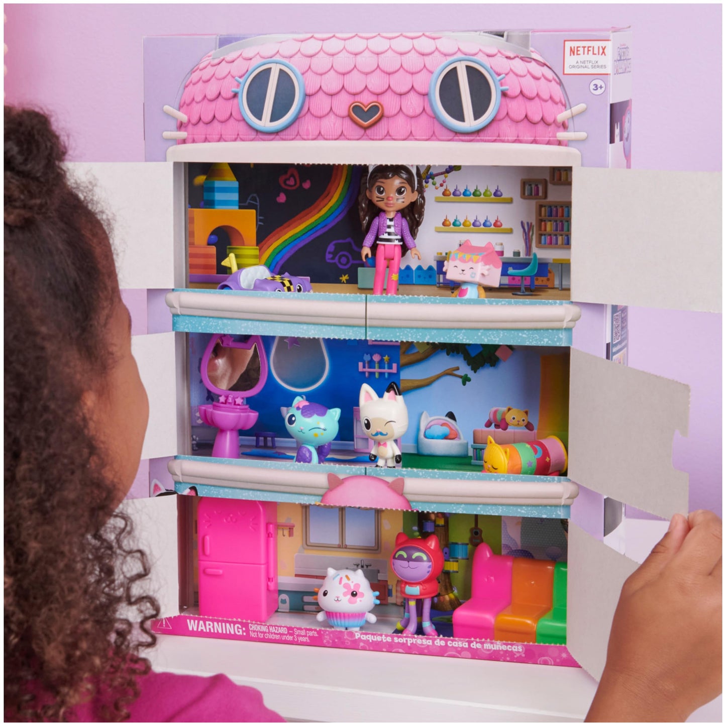 Gabby's Dollhouse, Surprise Pack, (Amazon Exclusive) Toy Figures and Dollhouse Furniture, Kids Toys for Girls and Boys Ages 3 and up
