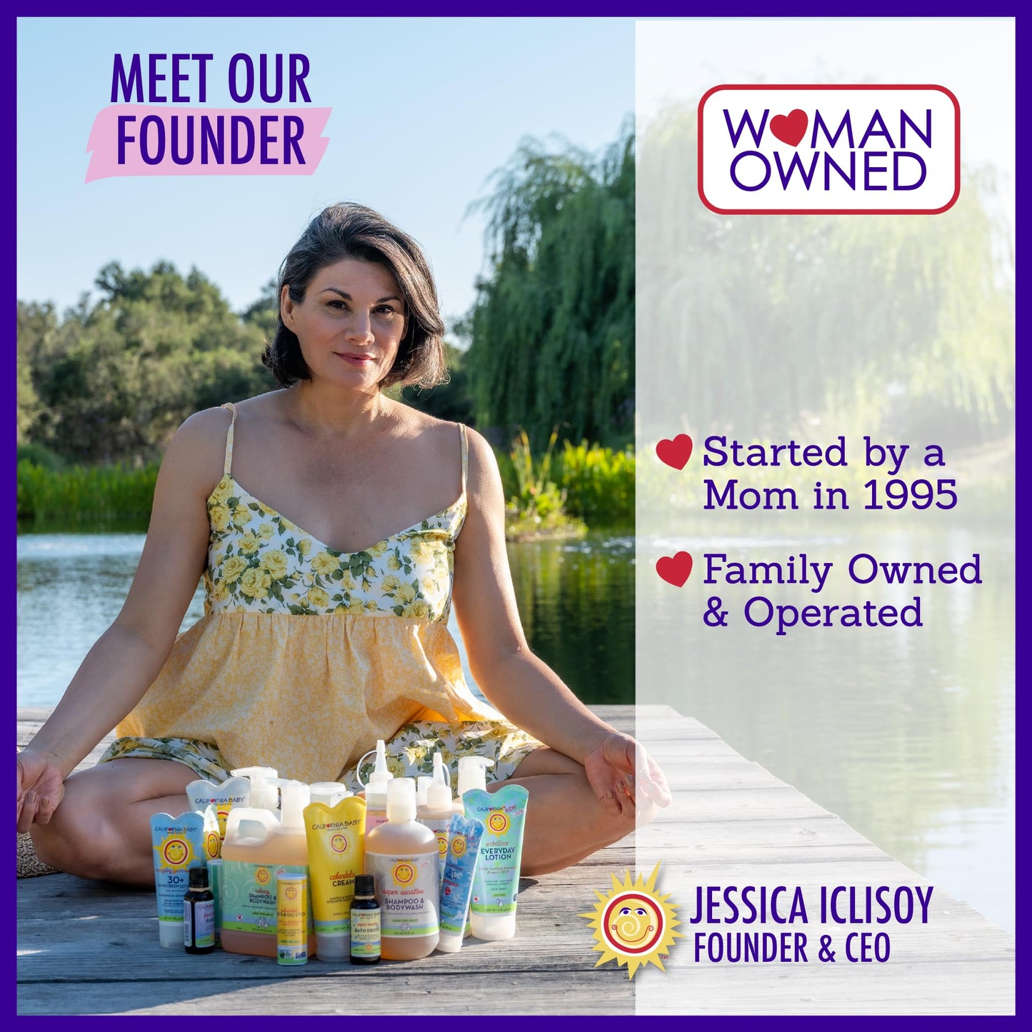 California Baby Super Sensitive SPF 30+ Sunscreen | Unscented | Mineral Based | Titanium Dioxide | Travel Size Baby Sunscreen for Face + Body | 2.9oz