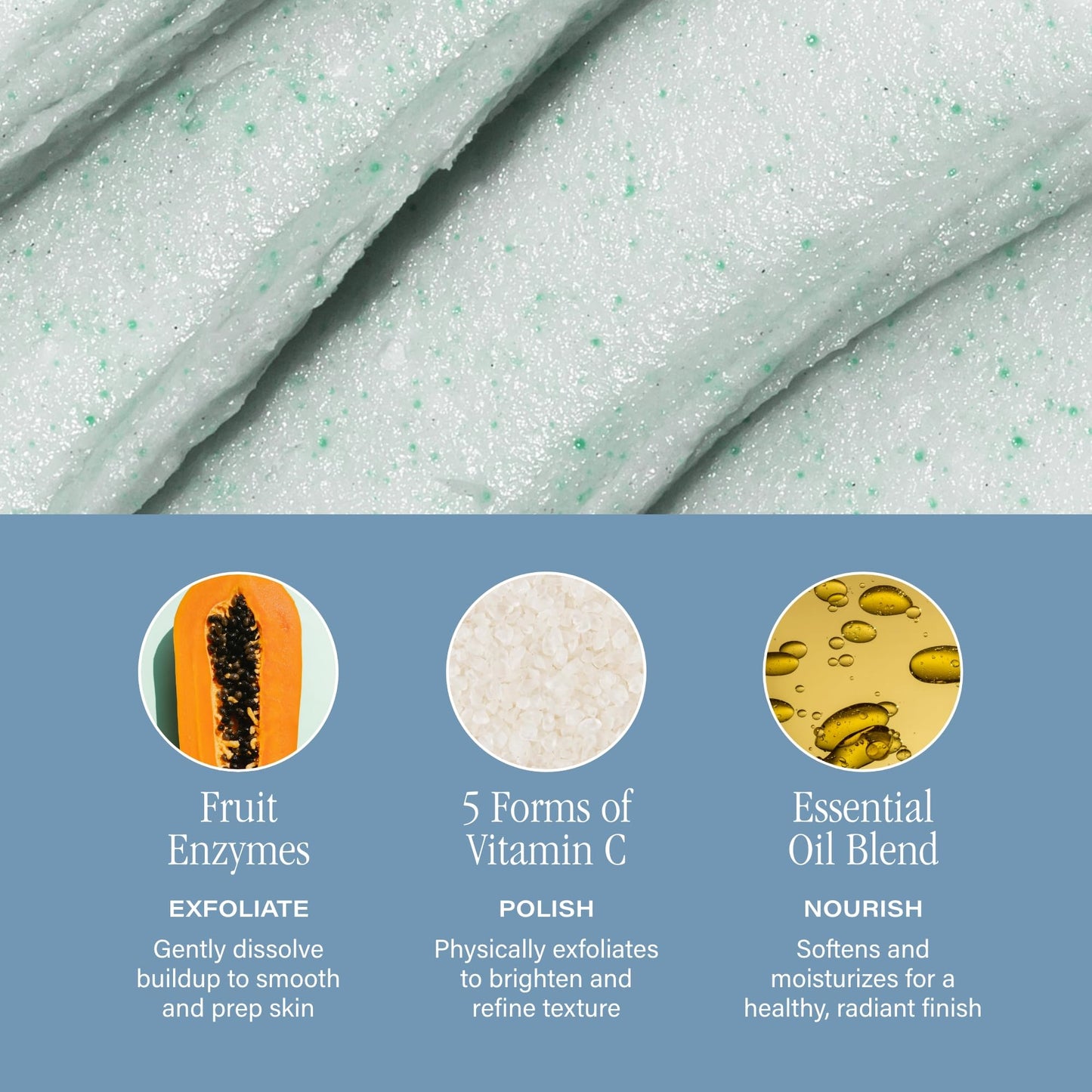 SKINN DermAppeal® Microdermabrasion Facial Scrub, 2oz – Exfoliates Dead Skin, Smooths Wrinkles & Fine Lines for Glowing, Clear Skin