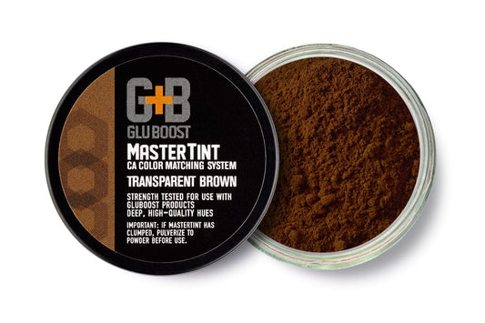 GluBoost MasterTint Jars Brown – Long-Lasting Color Additive for Perfect Color Matching with MasterGlu & Fill n’ Finish Pro – No Solvent Needed