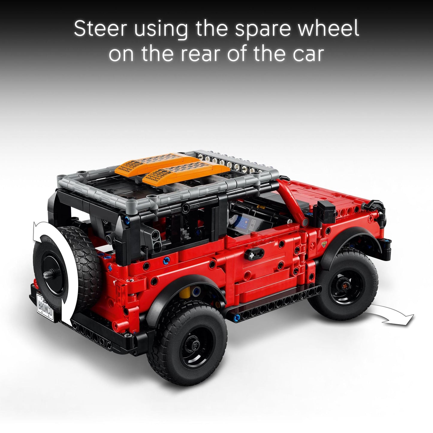 LEGO Technic Ford Bronco 42213 Building Toy for Kids 10+ – Model Car with Authentic Details, Cool Birthday Gift for Boys & Girls